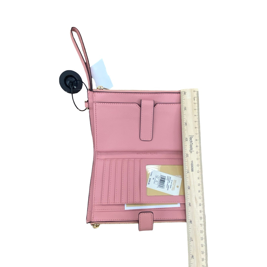 Wristlet Designer By Michael Kors In Pink, Size:Medium