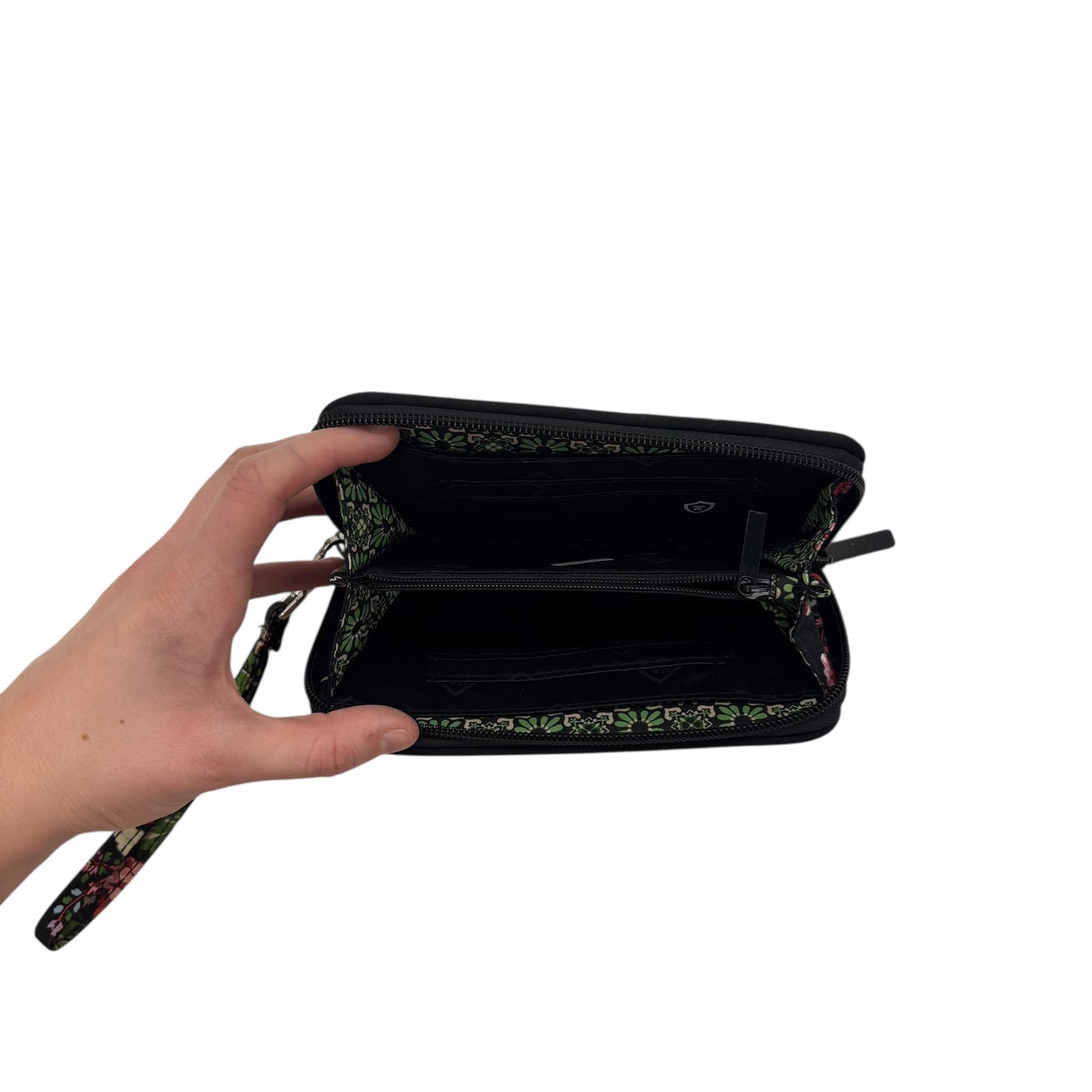 Wallet By Vera Bradley In Floral Print, Size:Medium