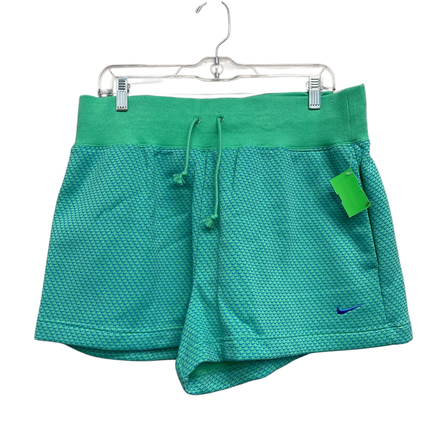 Athletic Shorts By Nike Apparel In Green, Size:L