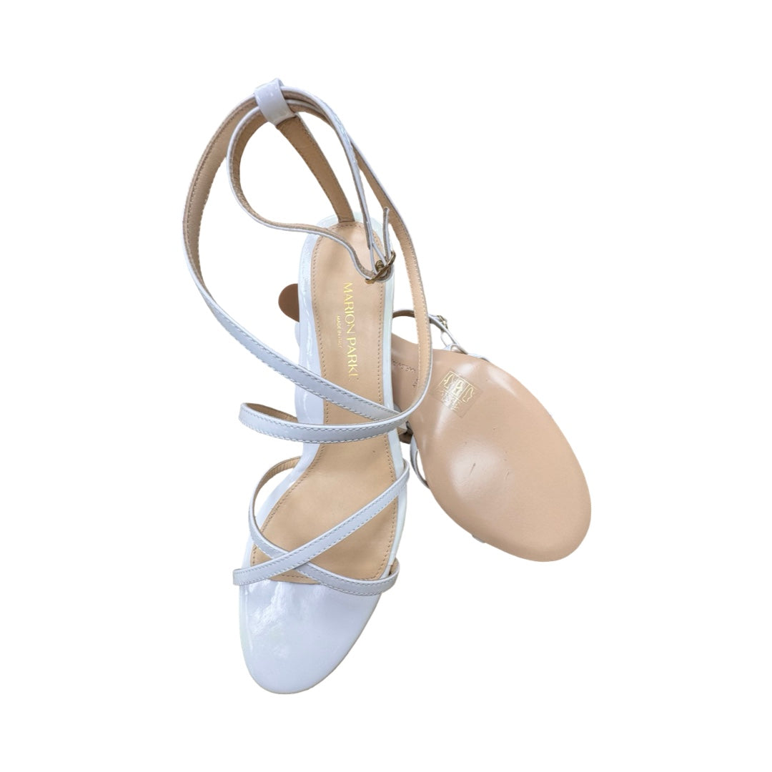 Sandals Designer By Marion Parke In White, Size:9 (EU39.5)