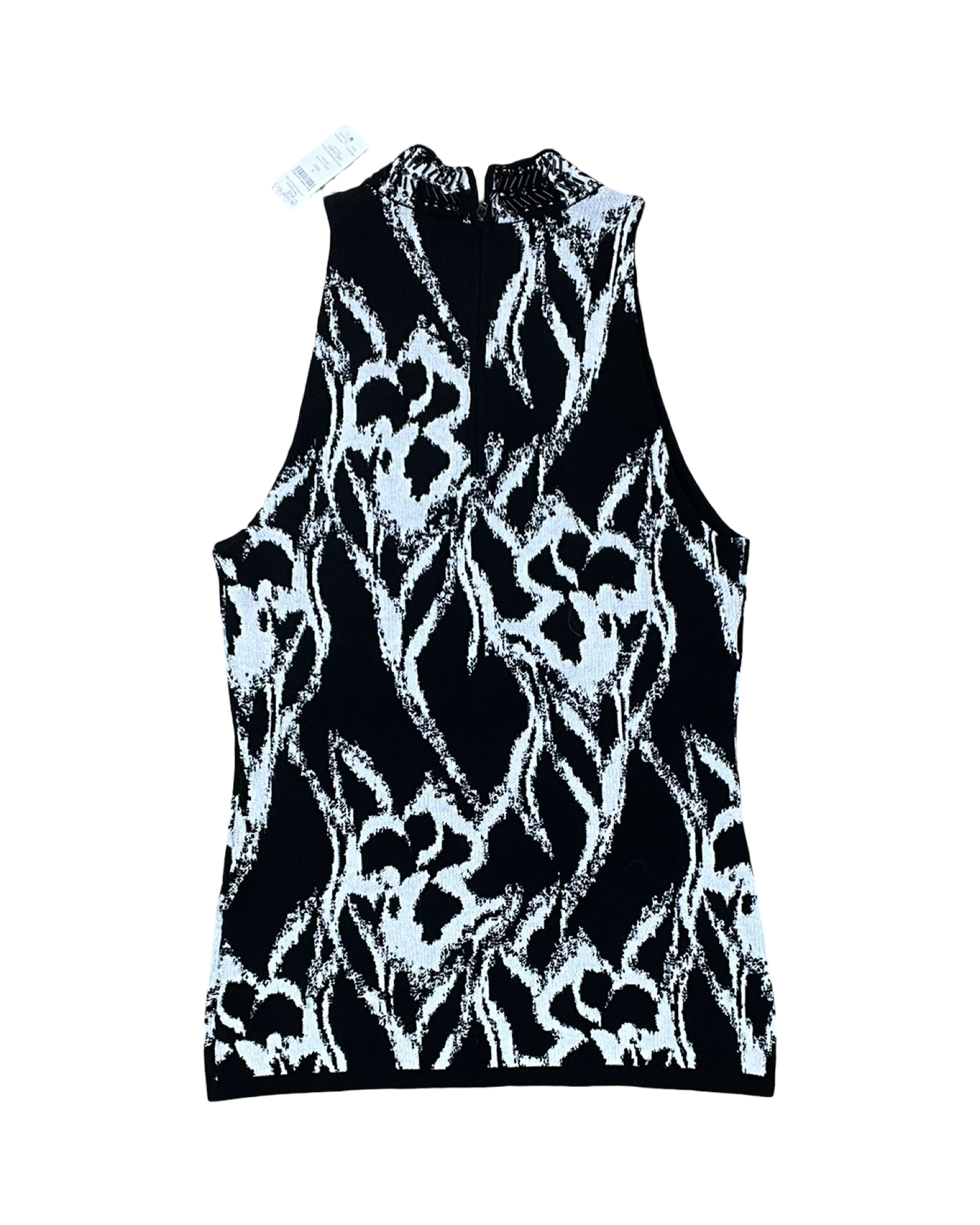 Top Sleeveless By White House Black Market In Black & White, Size:S