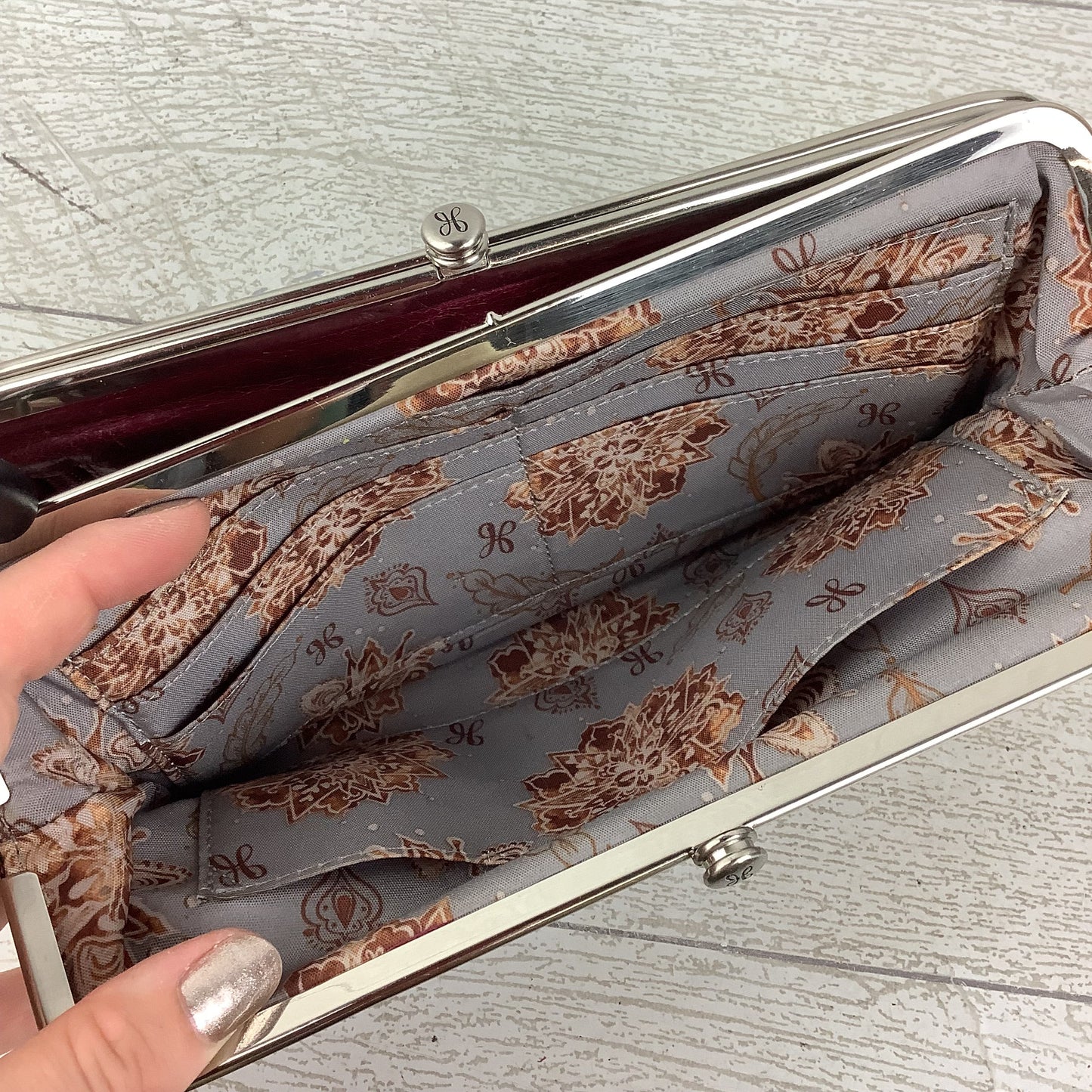 Wallet Leather By Hobo Intl, Size: Medium