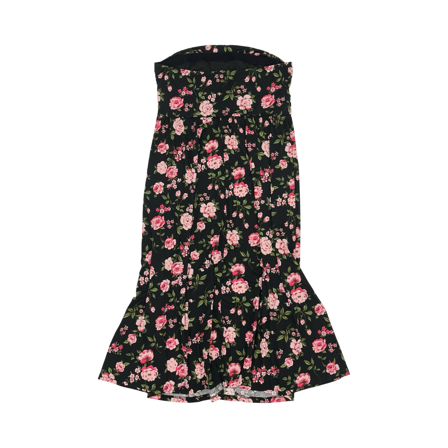 Dress Casual Midi By Btfbm In Floral Print, Size:Xxl