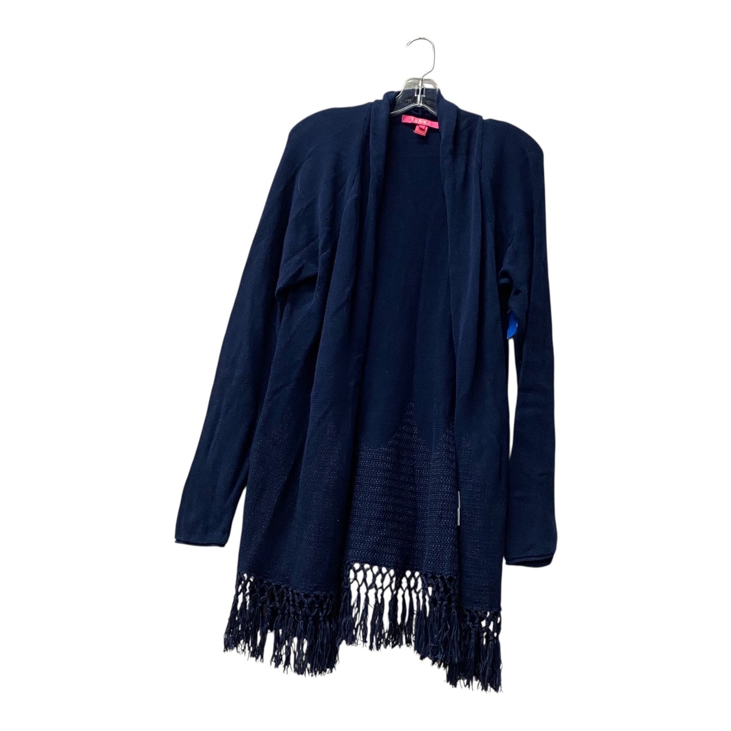 Cardigan Designer By Lilly Pulitzer In Blue, Size:Xl