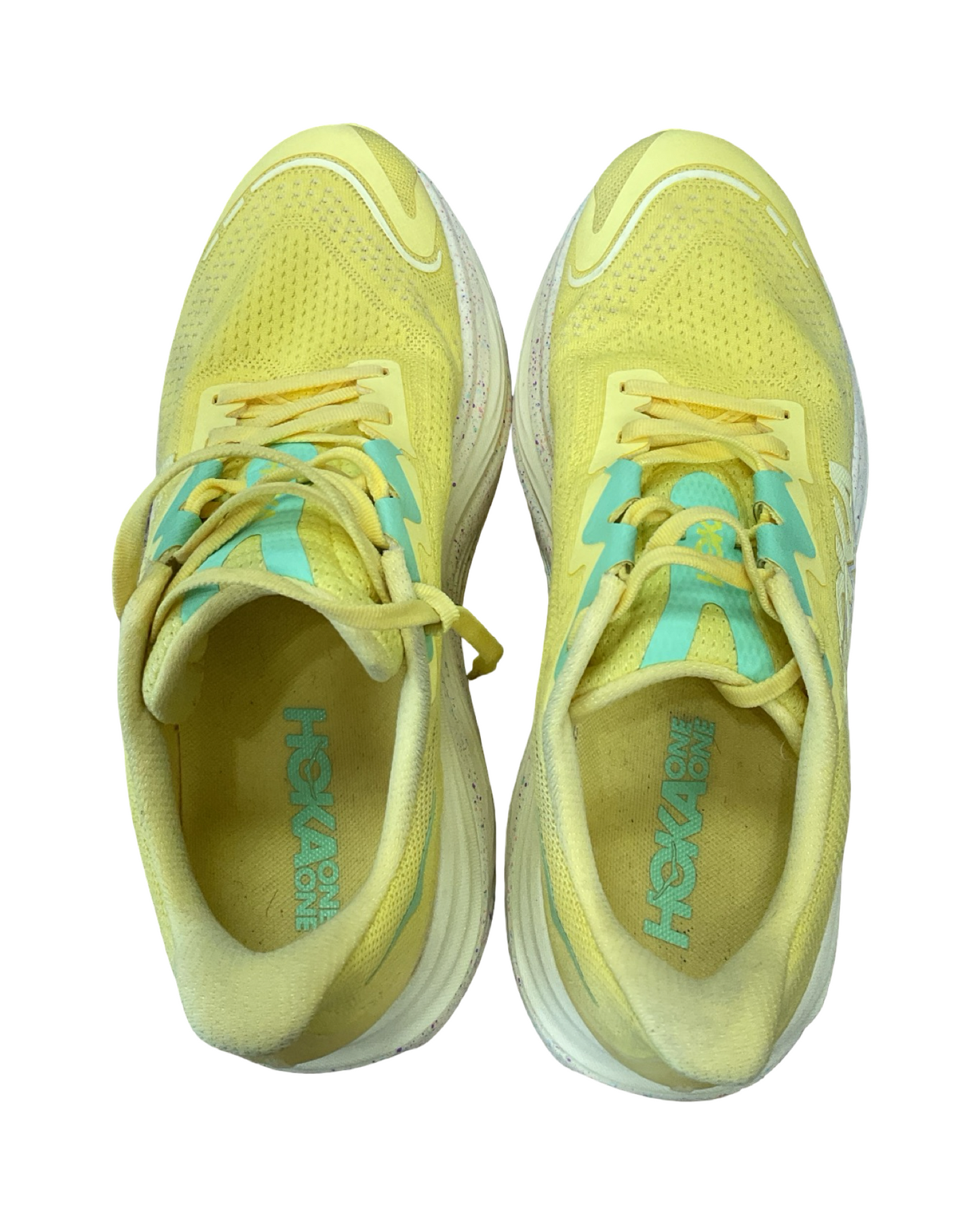Shoes Athletic By Hoka In Yellow, Size:9.5