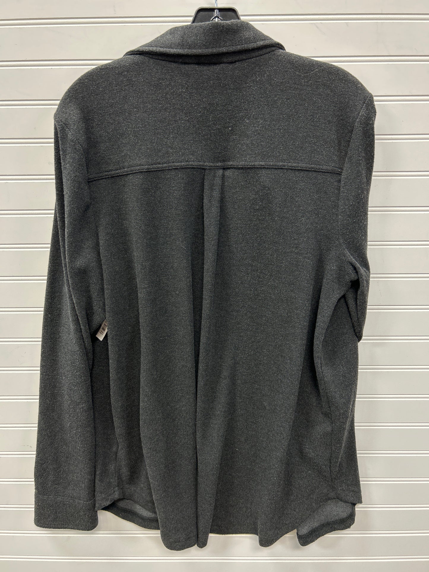 Jacket Shirt By Thread And Supply In Grey, Size:L