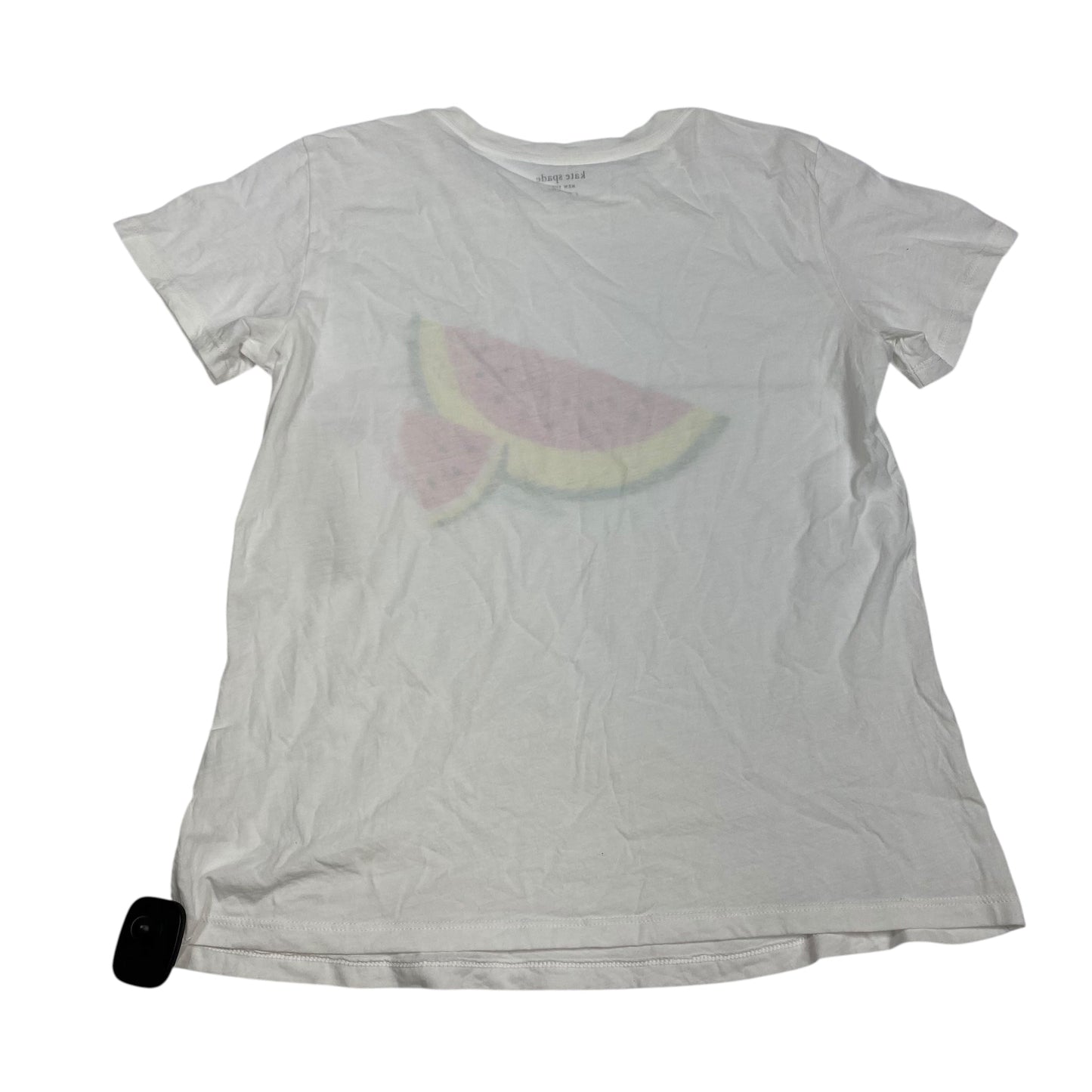 Top Ss Designer By Kate Spade In White, Size:S