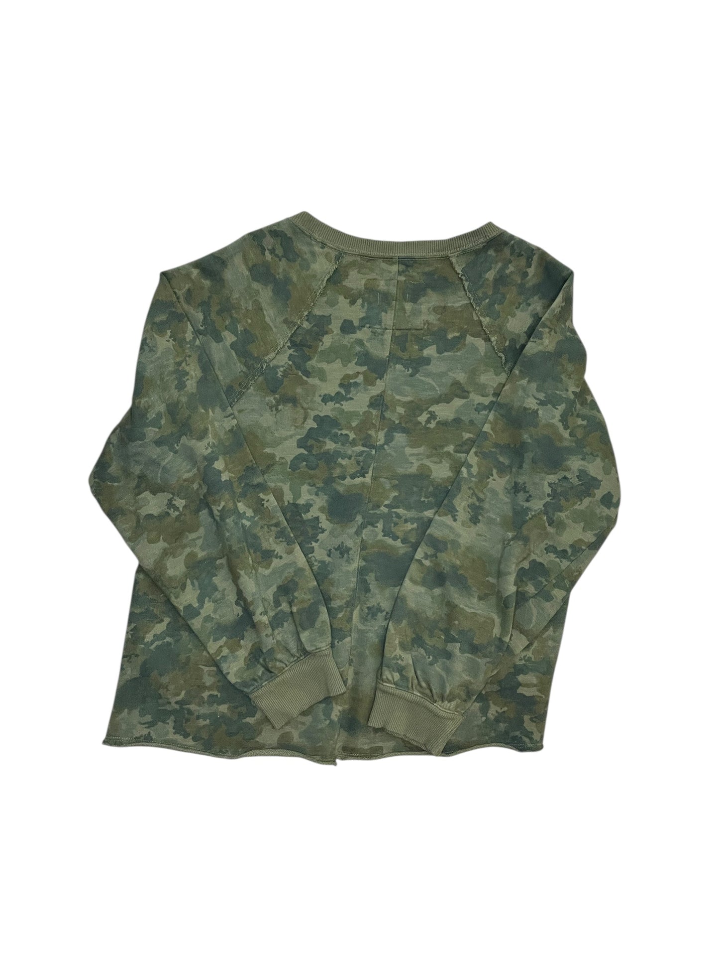 Top Ls By Pilcro In Green, Size:L