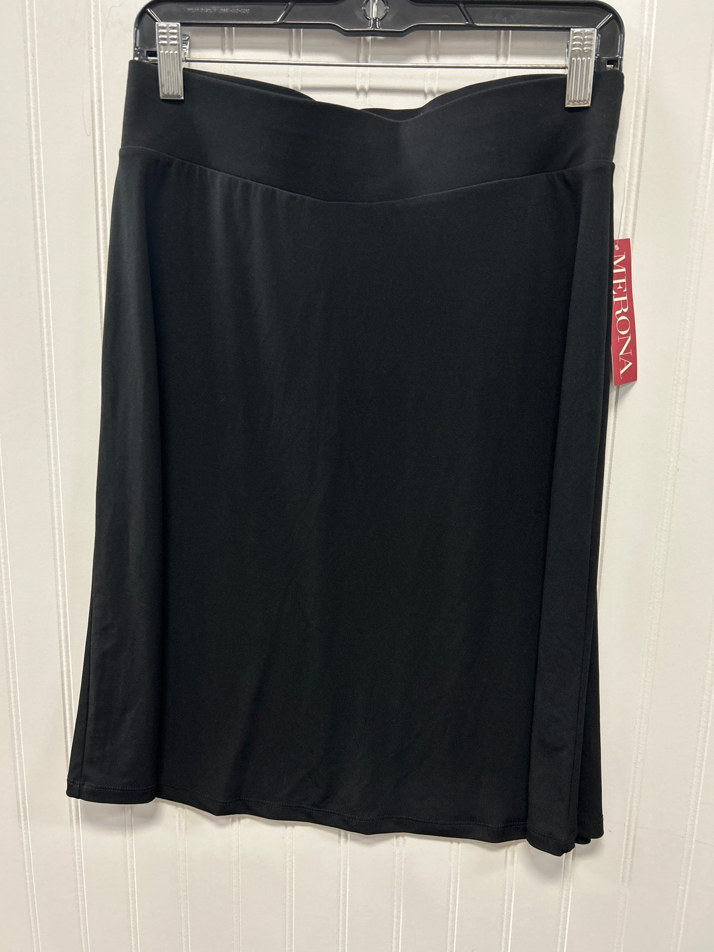 Skirt Midi By Merona In Black, Size:M
