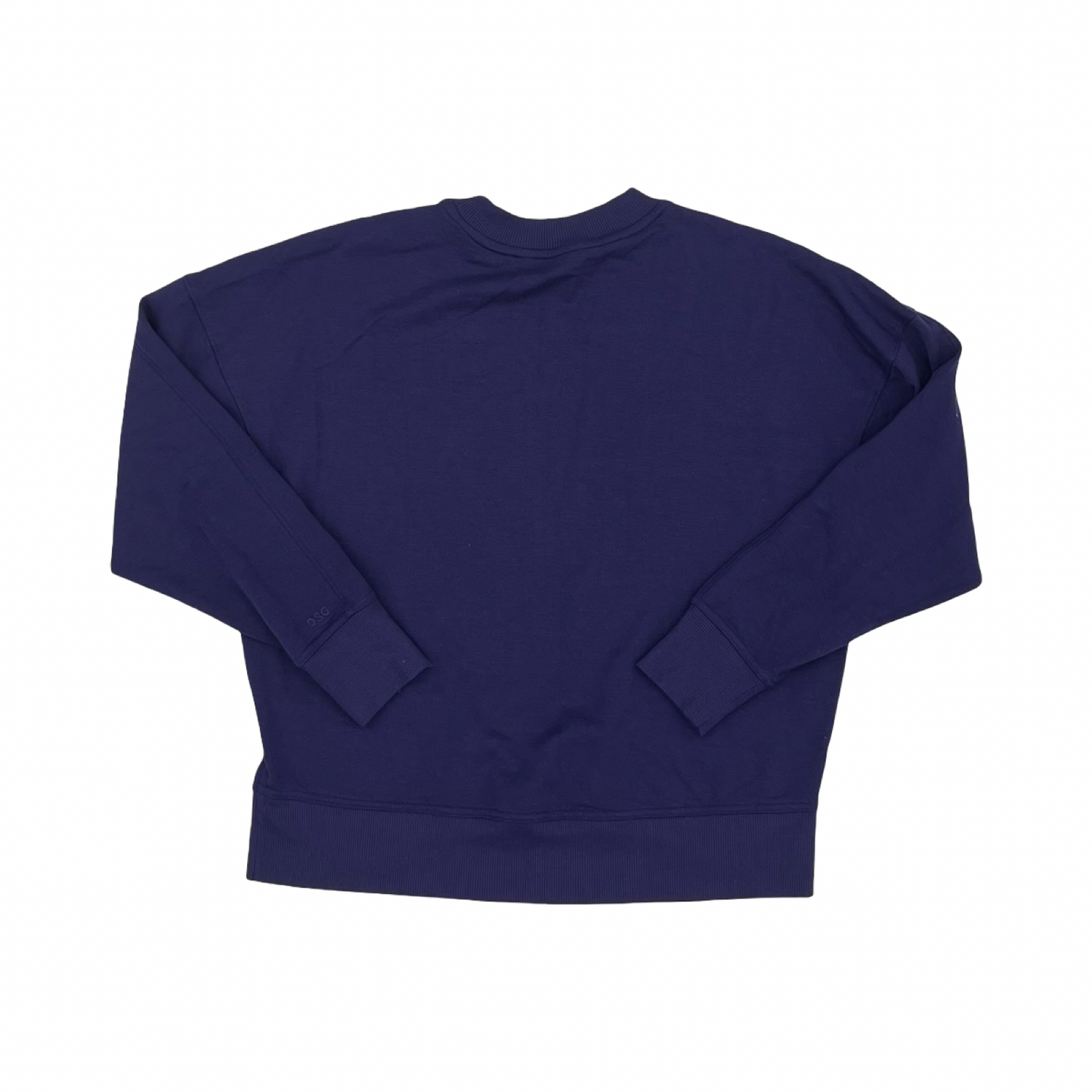 Athletic Sweatshirt Crewneck By Dsg Outerwear In Blue, Size:Xs
