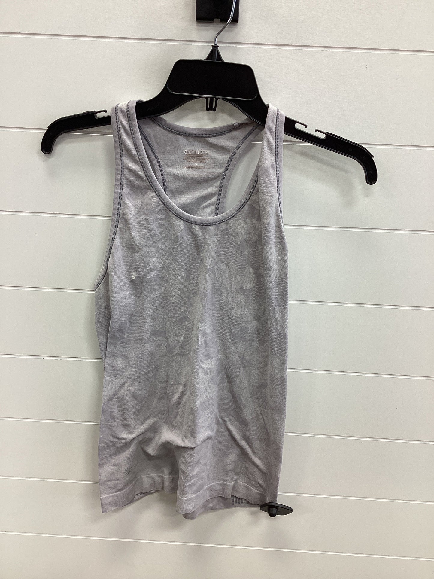 Athletic Tank Top By Athleta In Grey, Size:S
