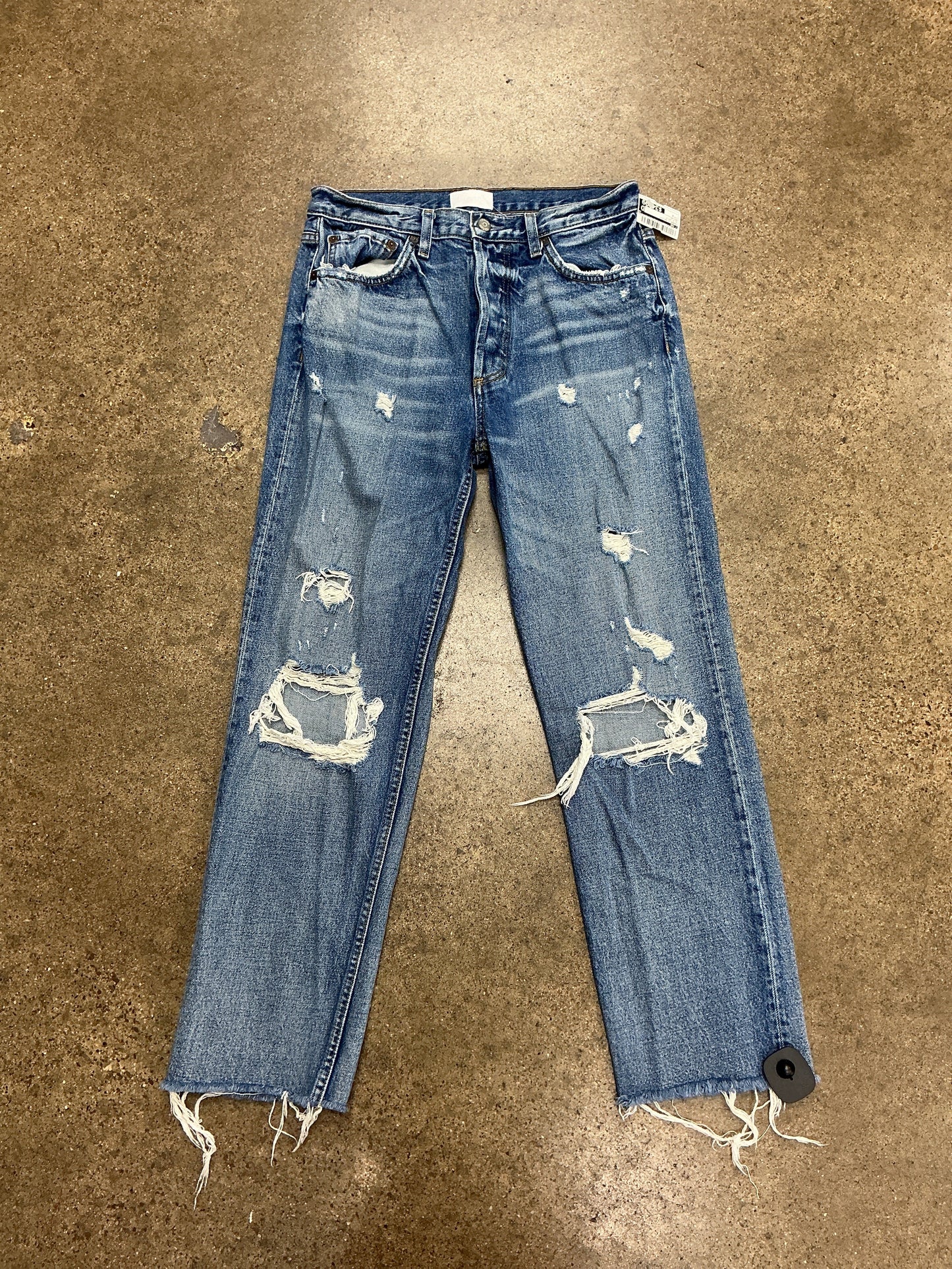 Jeans Straight By Cma In Blue Denim, Size:8