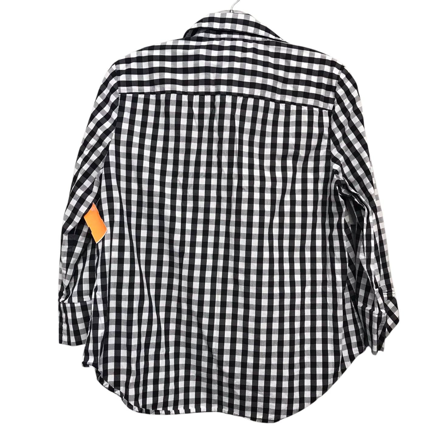 Top 3/4 Sleeve By Anne Klein In Checkered Pattern, Size:M