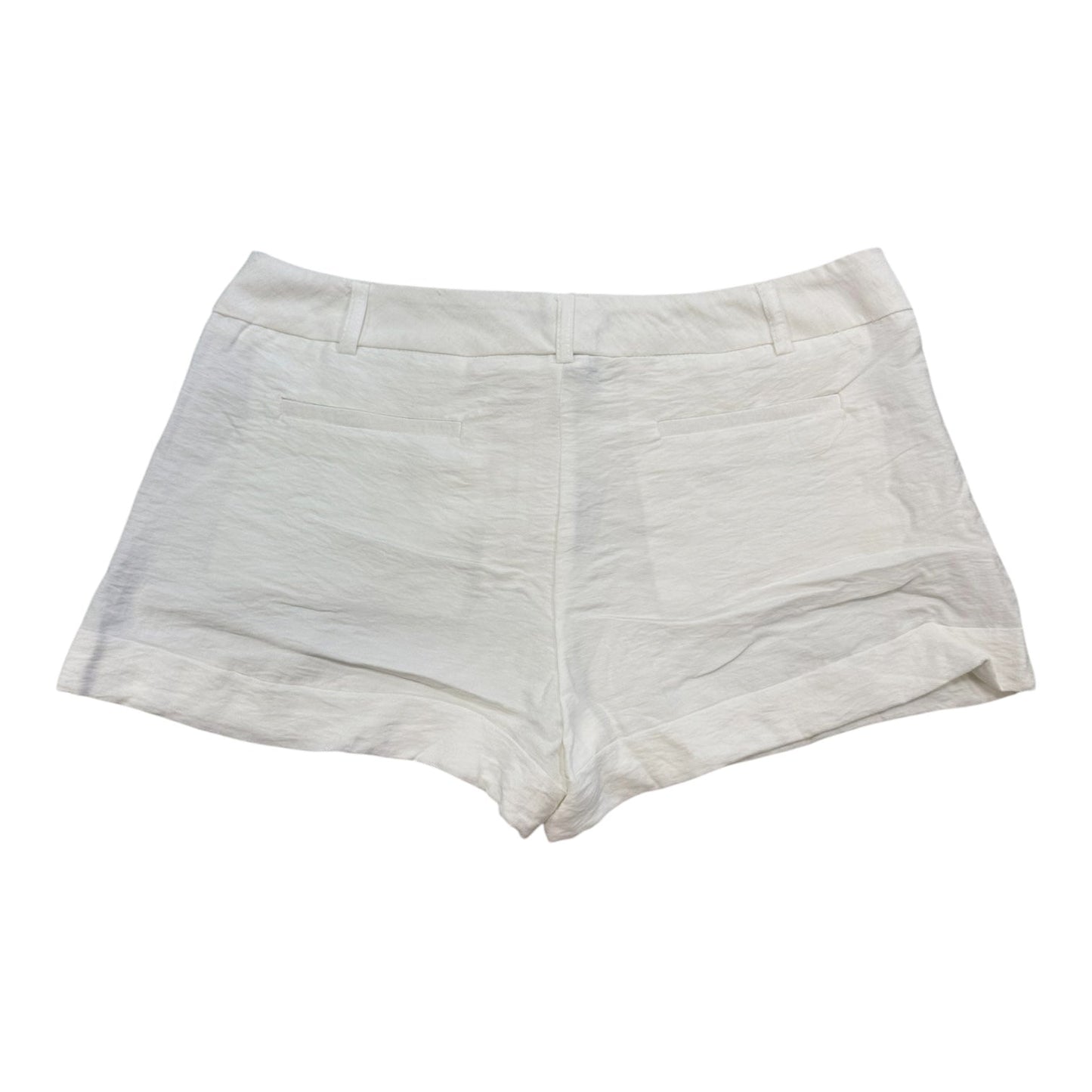 Shorts By Aqua In White, Size:L