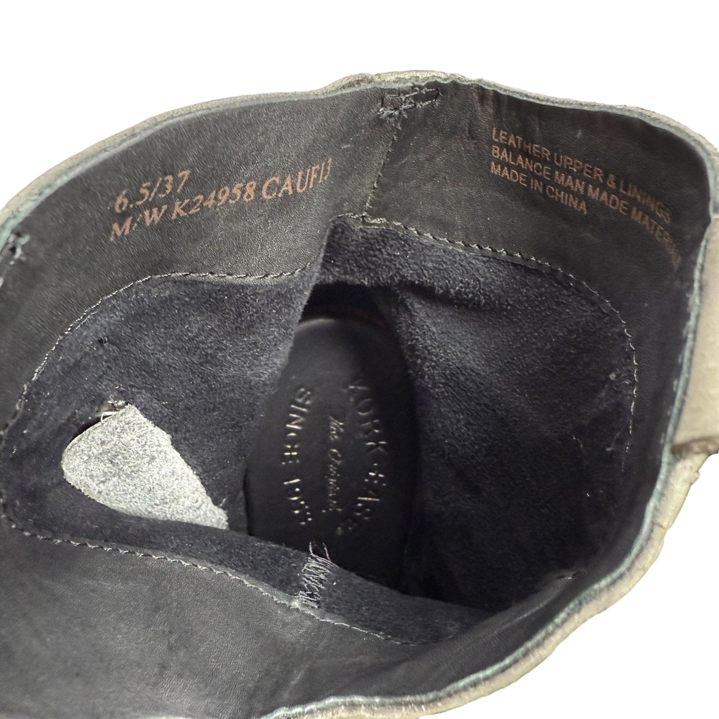 Lena Ankle Boots By Kork Ease In Grey, Size: 6.5