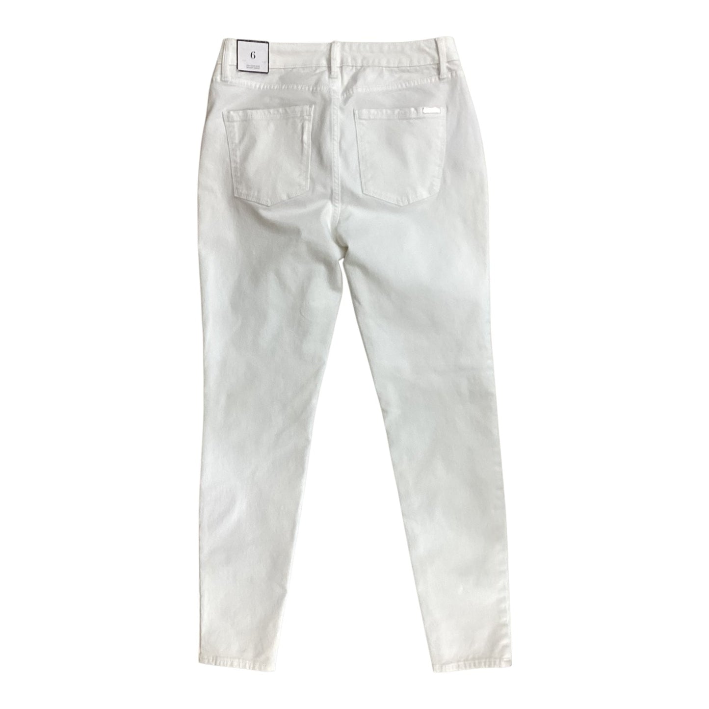 Jeans Skinny By White House Black Market In White, Size:6