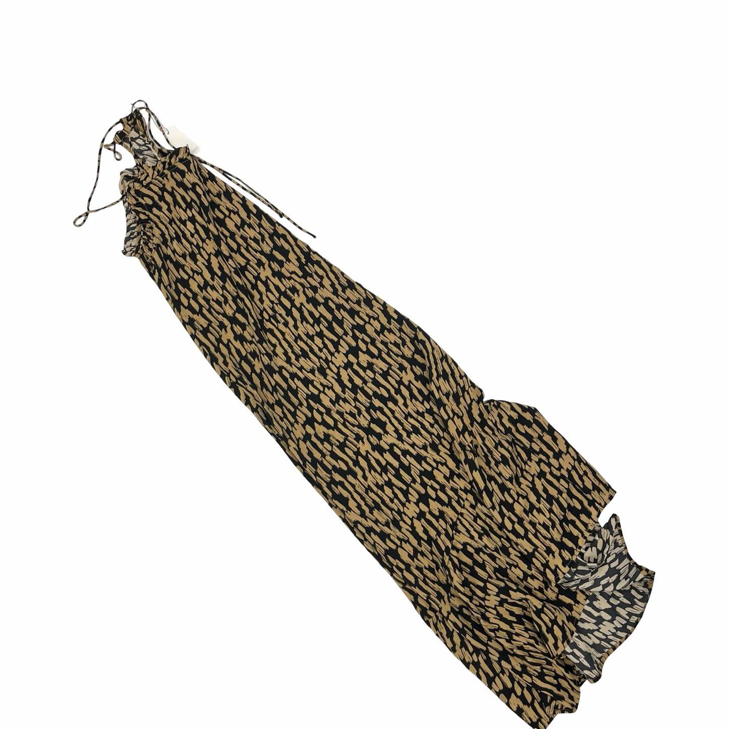 Dress Casual Maxi By Flawless In Black & Tan, Size:S