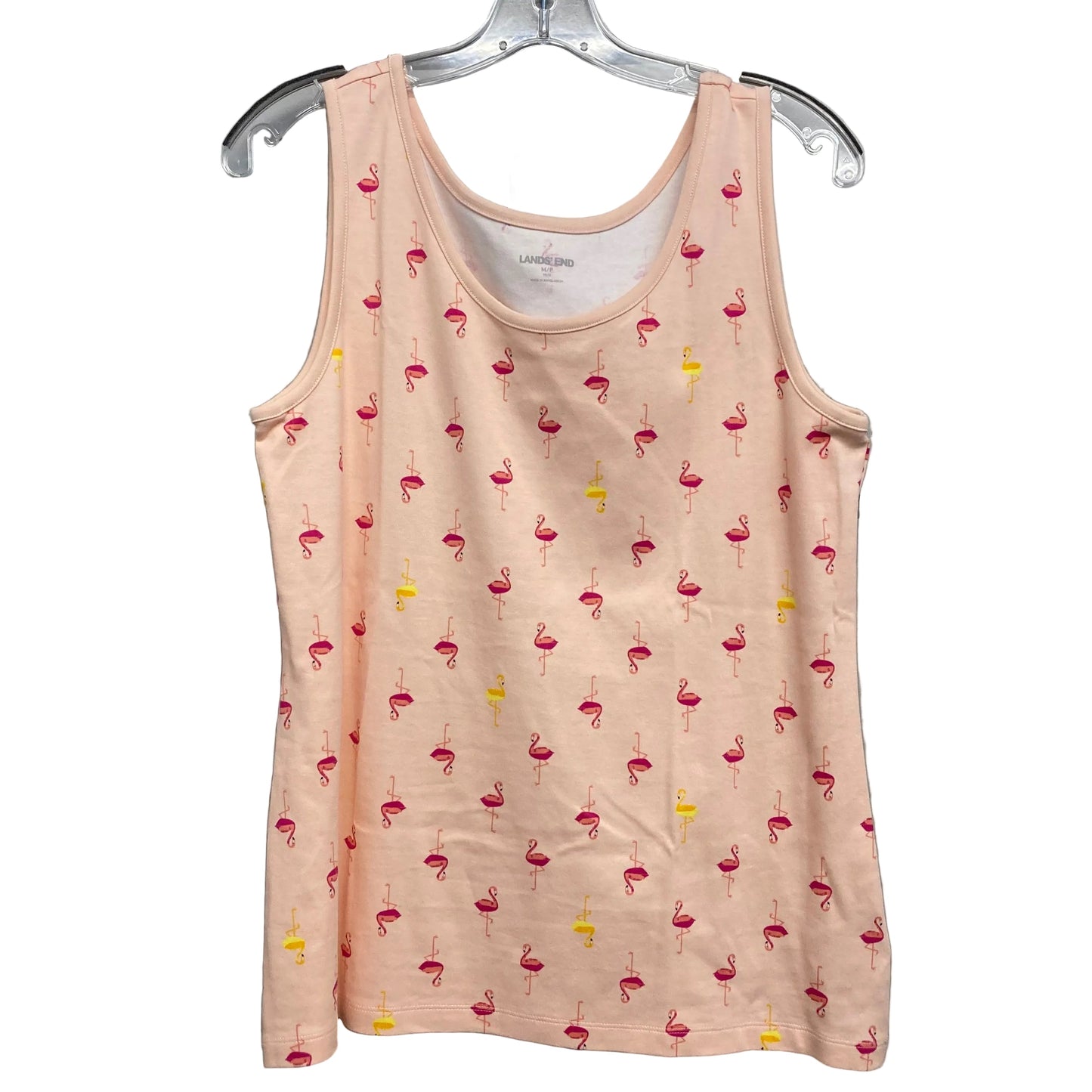 Top Sleeveless By Lands End In Peach, Size:M