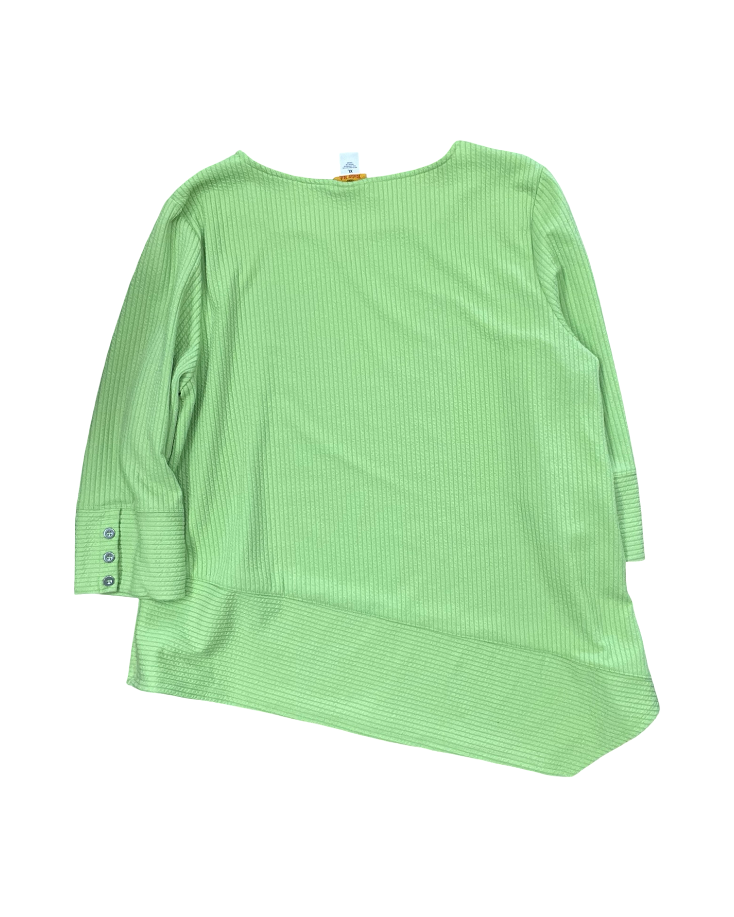 Top 3/4 Sleeve By Ruby Rd In Green, Size:Xl