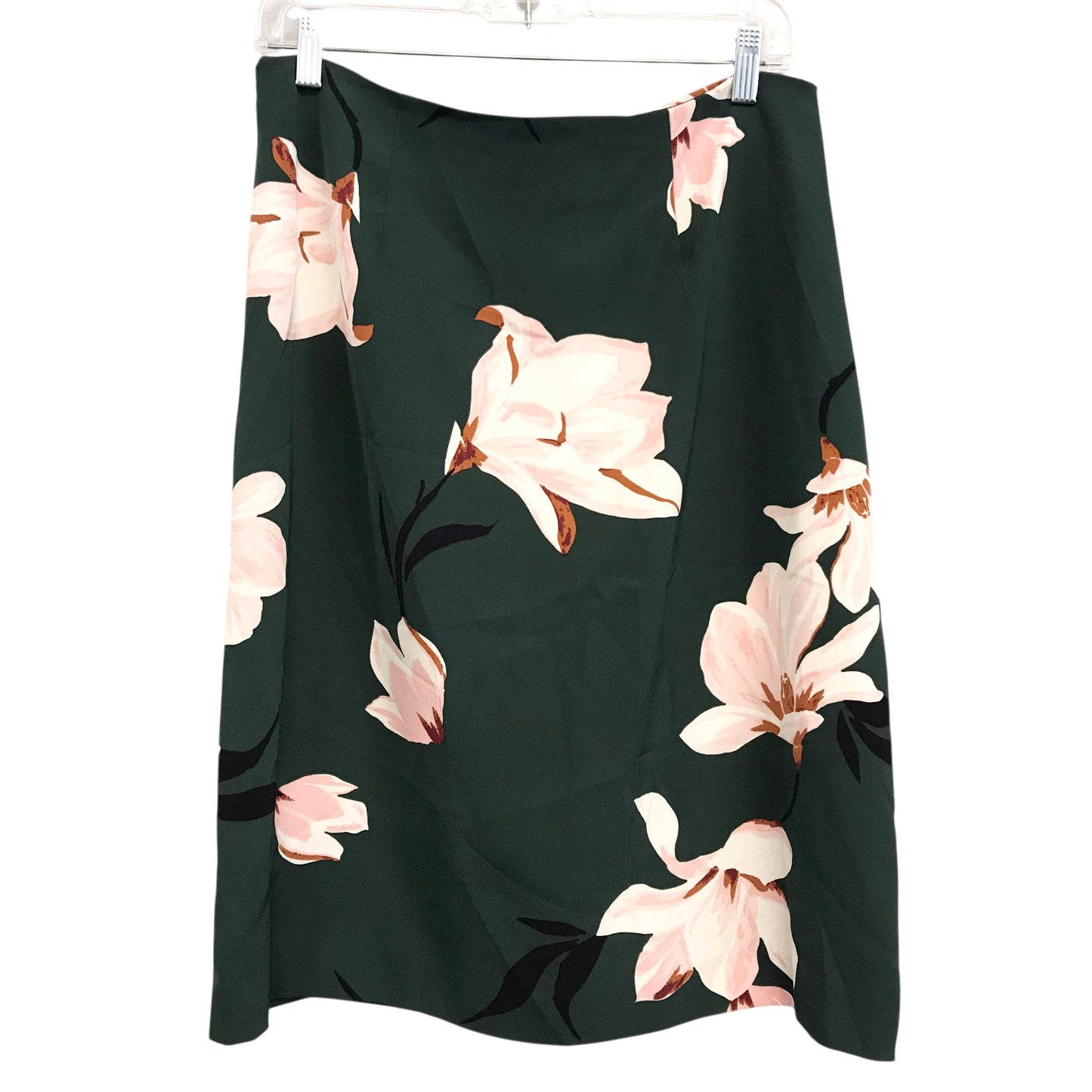 Skirt Midi By Ann Taylor In Floral Print, Size:8