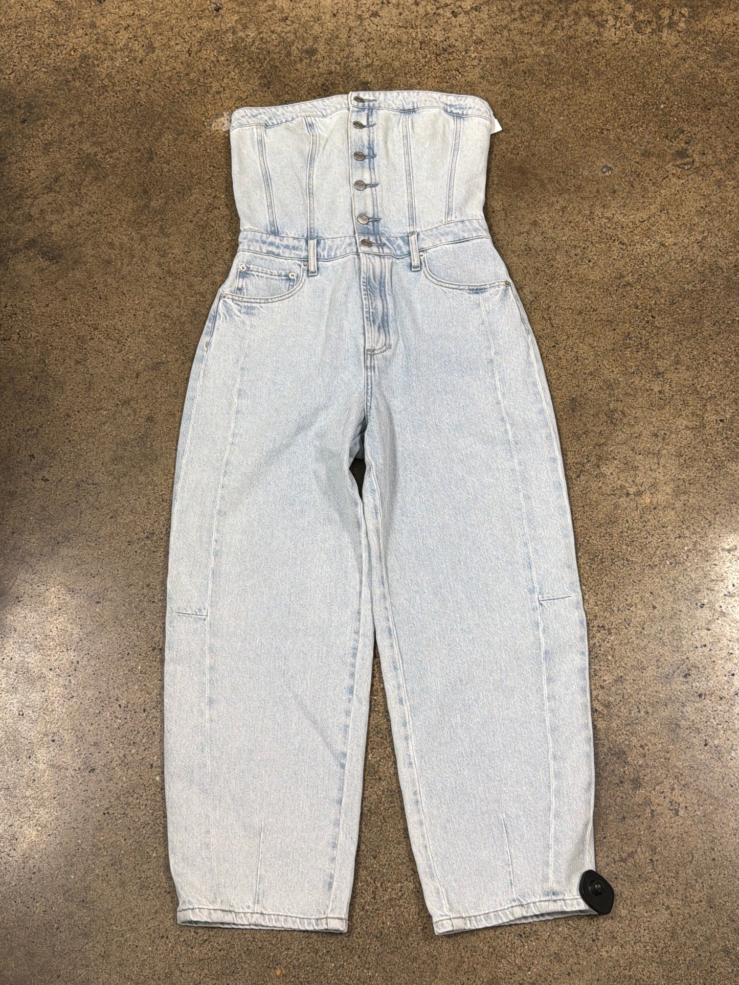 Jumpsuit By Pistola In Blue Denim, Size:M