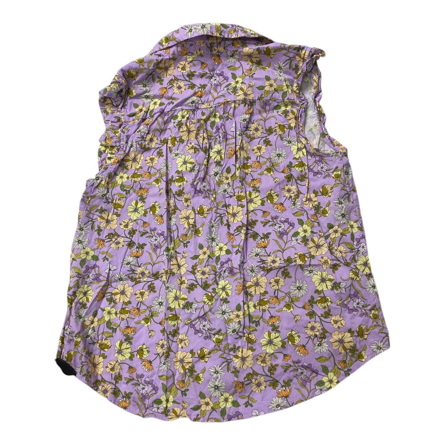 Top Sleeveless By Loft In Multi, Size:M