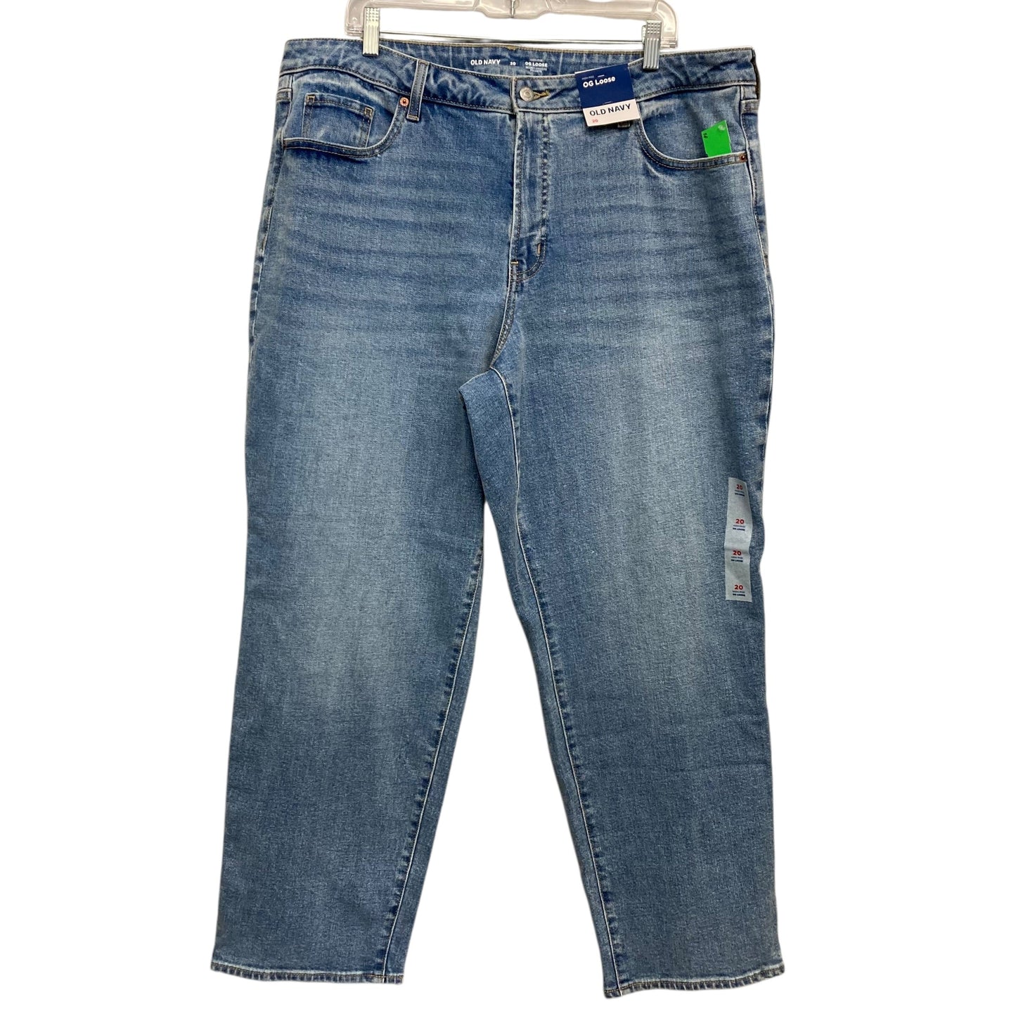Jeans Flared By Old Navy In Blue Denim, Size:20