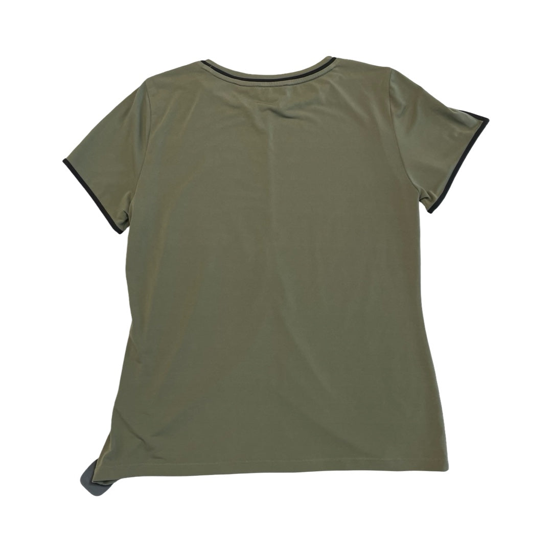 Top Ss By Calvin Klein In Green, Size:M