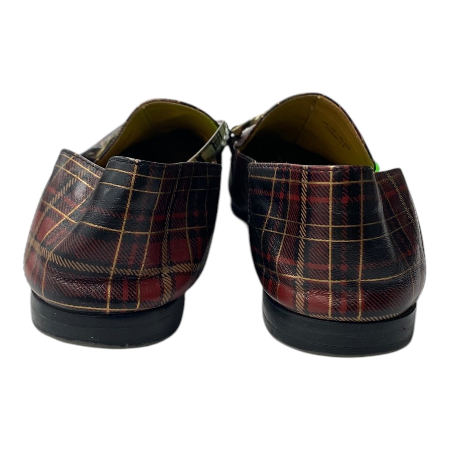 Shoes Designer By Patricia Nash In Plaid Pattern, Size:10