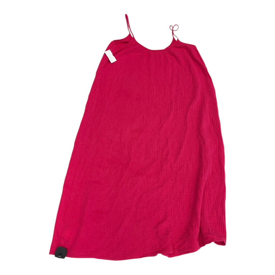 Dress Casual Maxi By Express In Pink, Size:L
