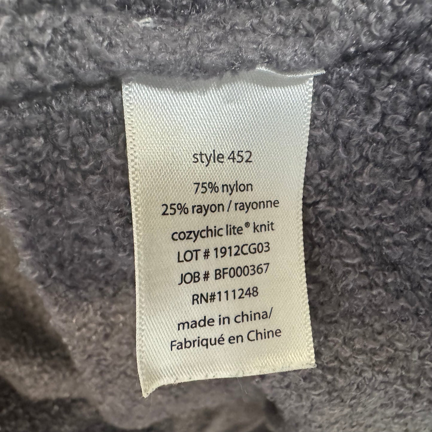 Sweater Cardigan By Barefoot Dreams In Taupe, Size: M Estimated