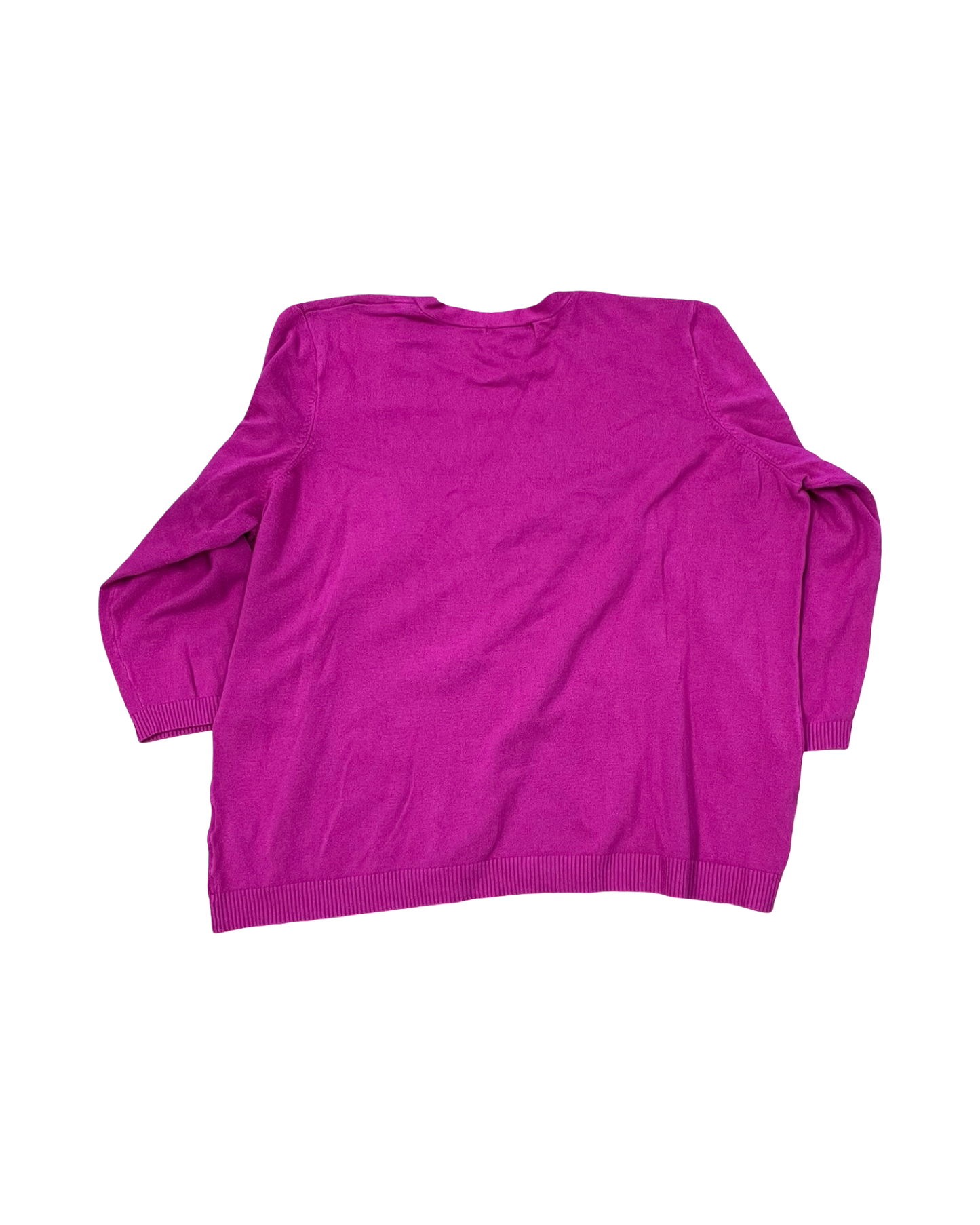 Cardigan By Dressbarn In Pink, Size:2X