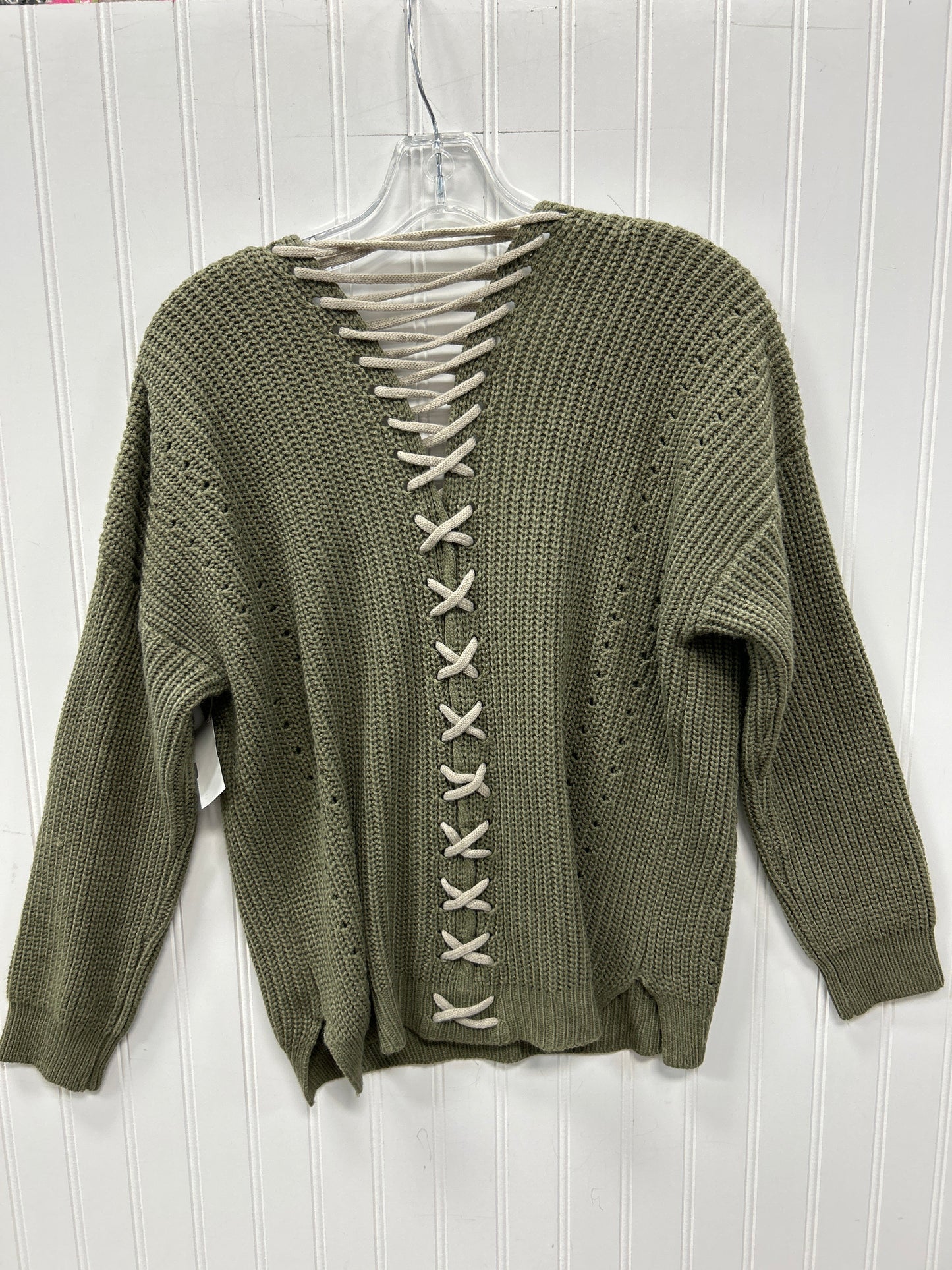 Sweater By En Creme In Green, Size:Xs