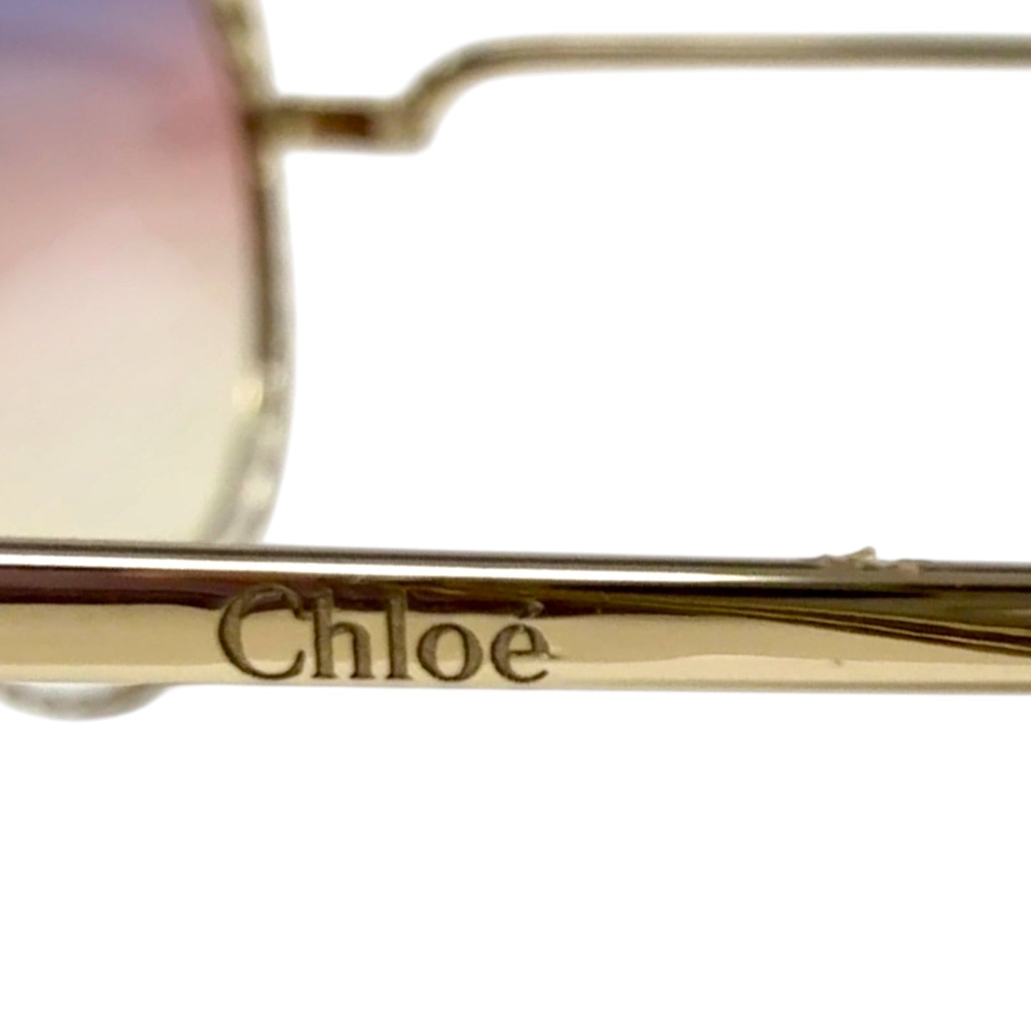 Carlina Twist CE114ST Sunglasses Luxury Designer By Chloe, Size: Large