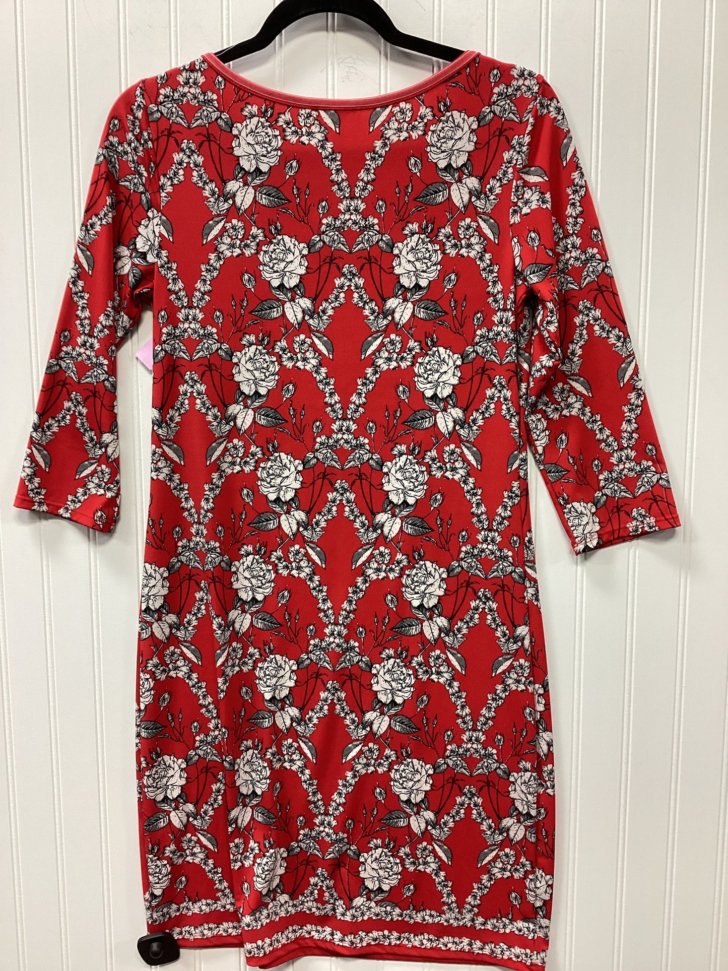 Dress Casual Midi By Max Studio In Red, Size:S