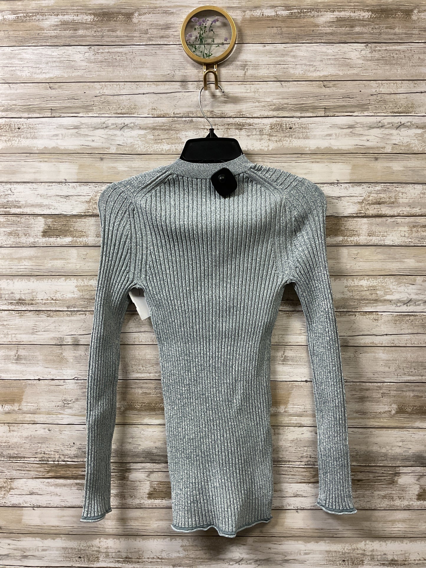 Sweater By Theory In Aqua, Size:S