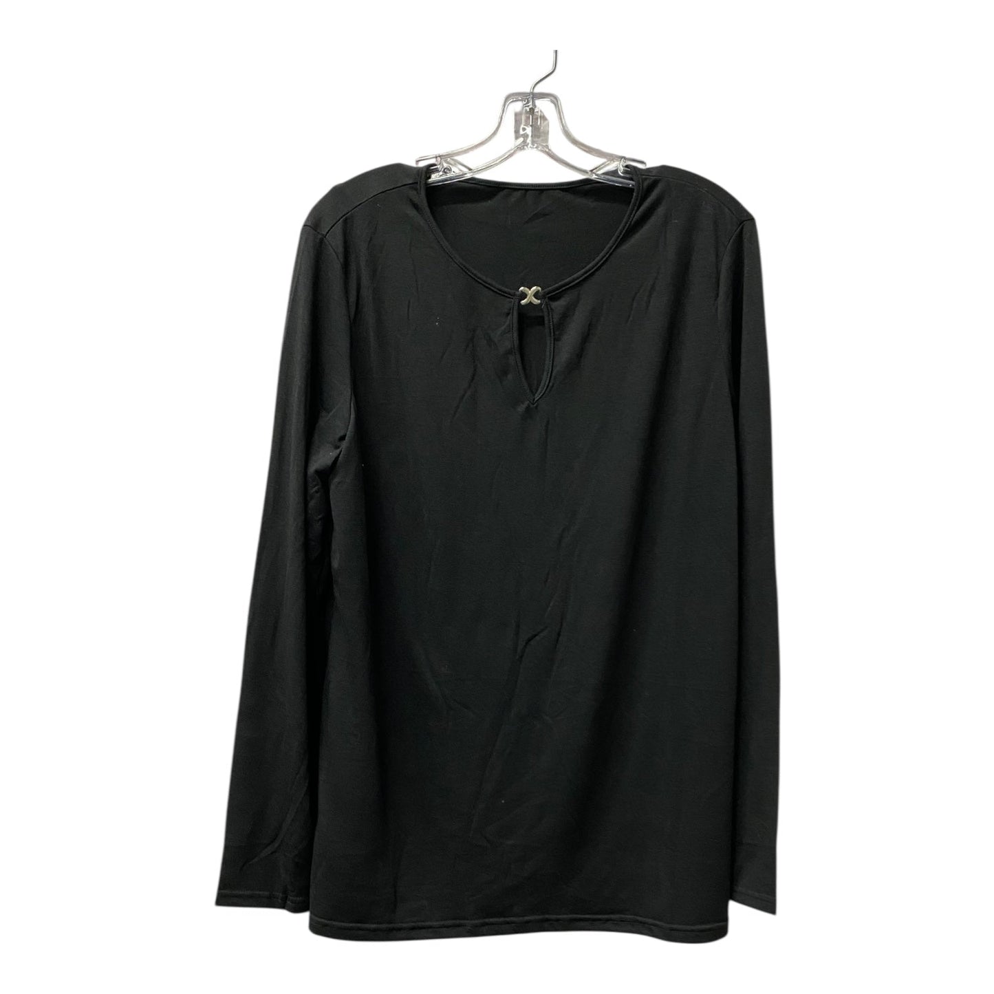 Top Ls By Clothes Mentor In Black, Size:Xl