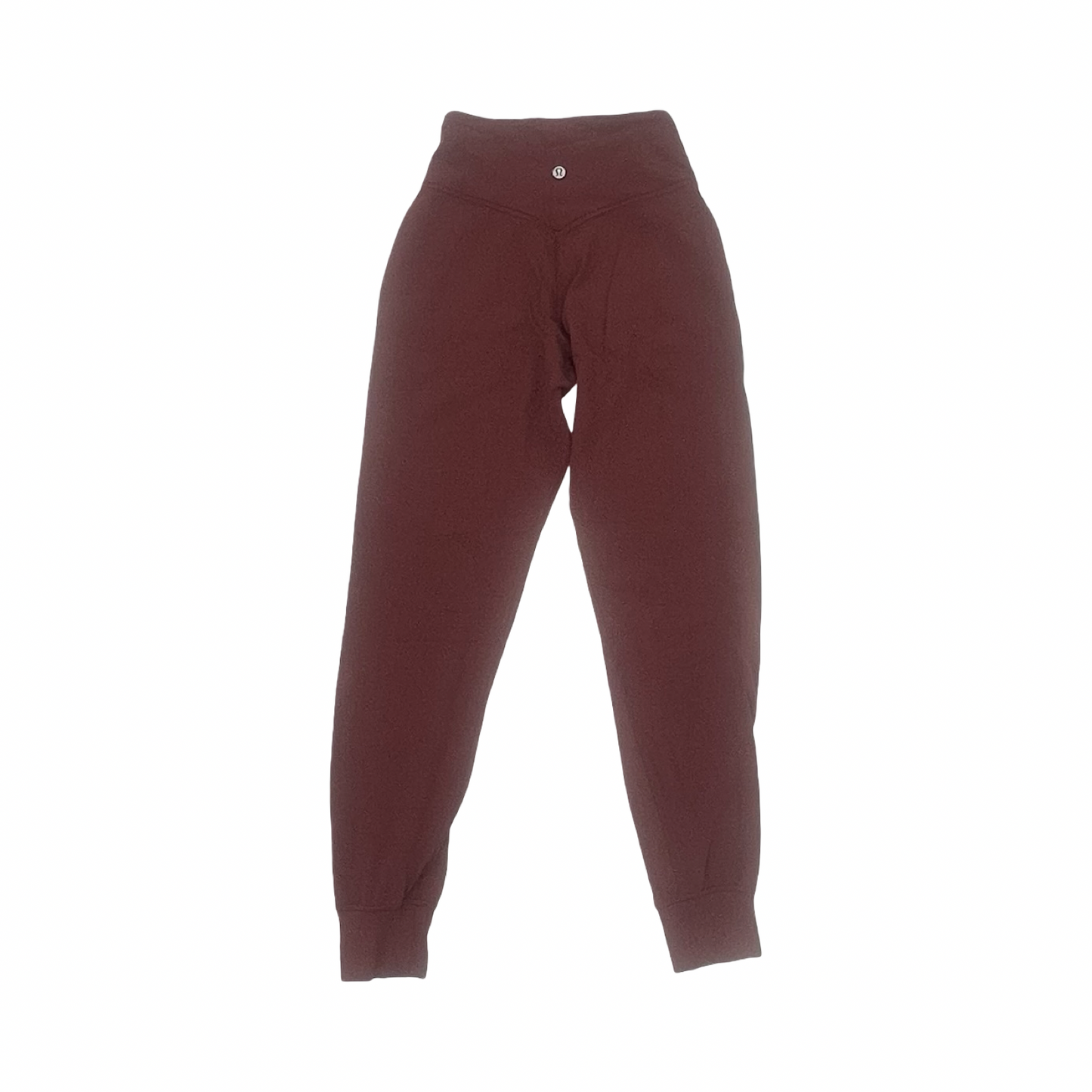 Athletic Leggings By Lululemon In Maroon, Size:2
