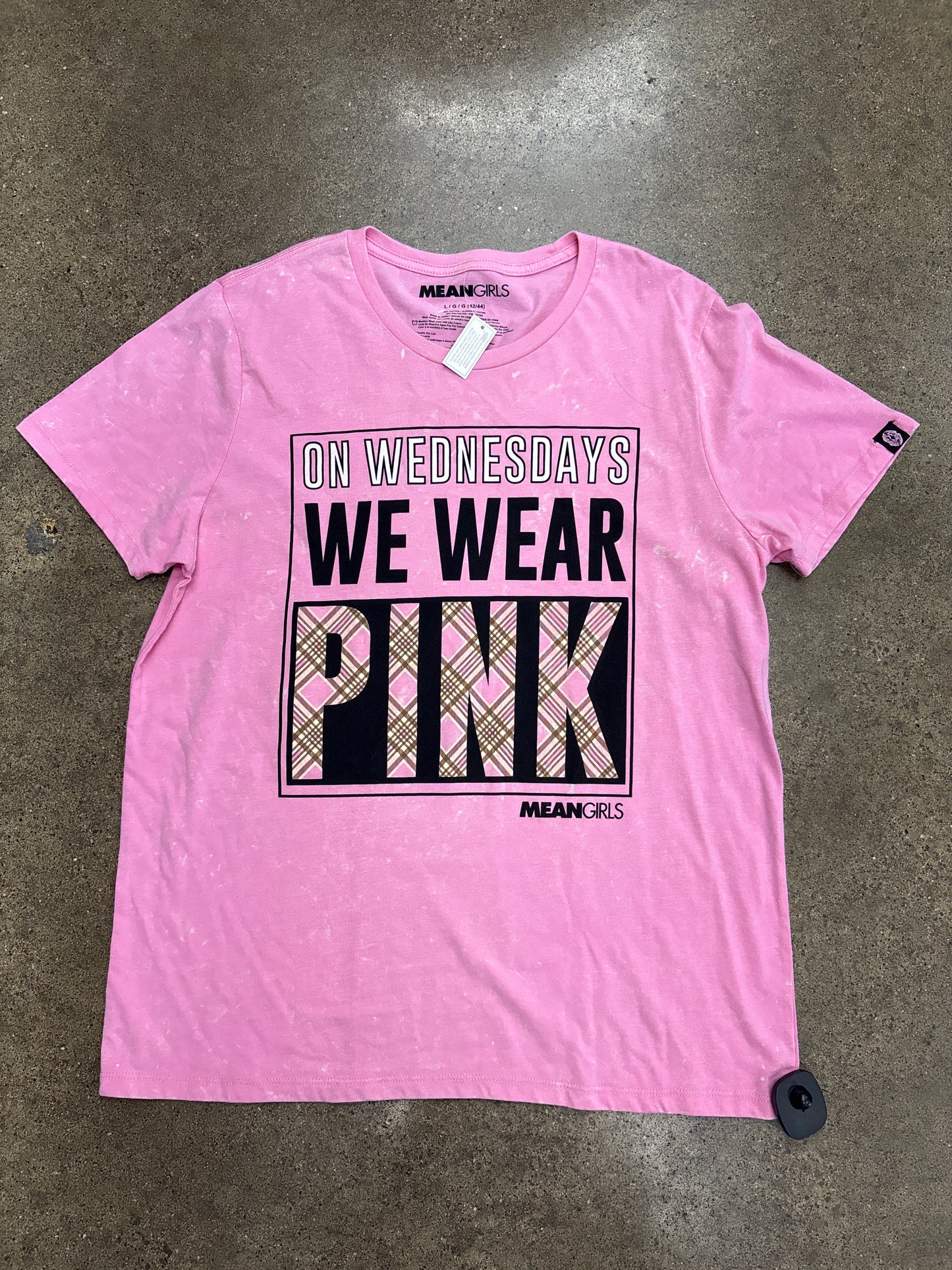 Top Ss By Clothes Mentor In Pink, Size:L