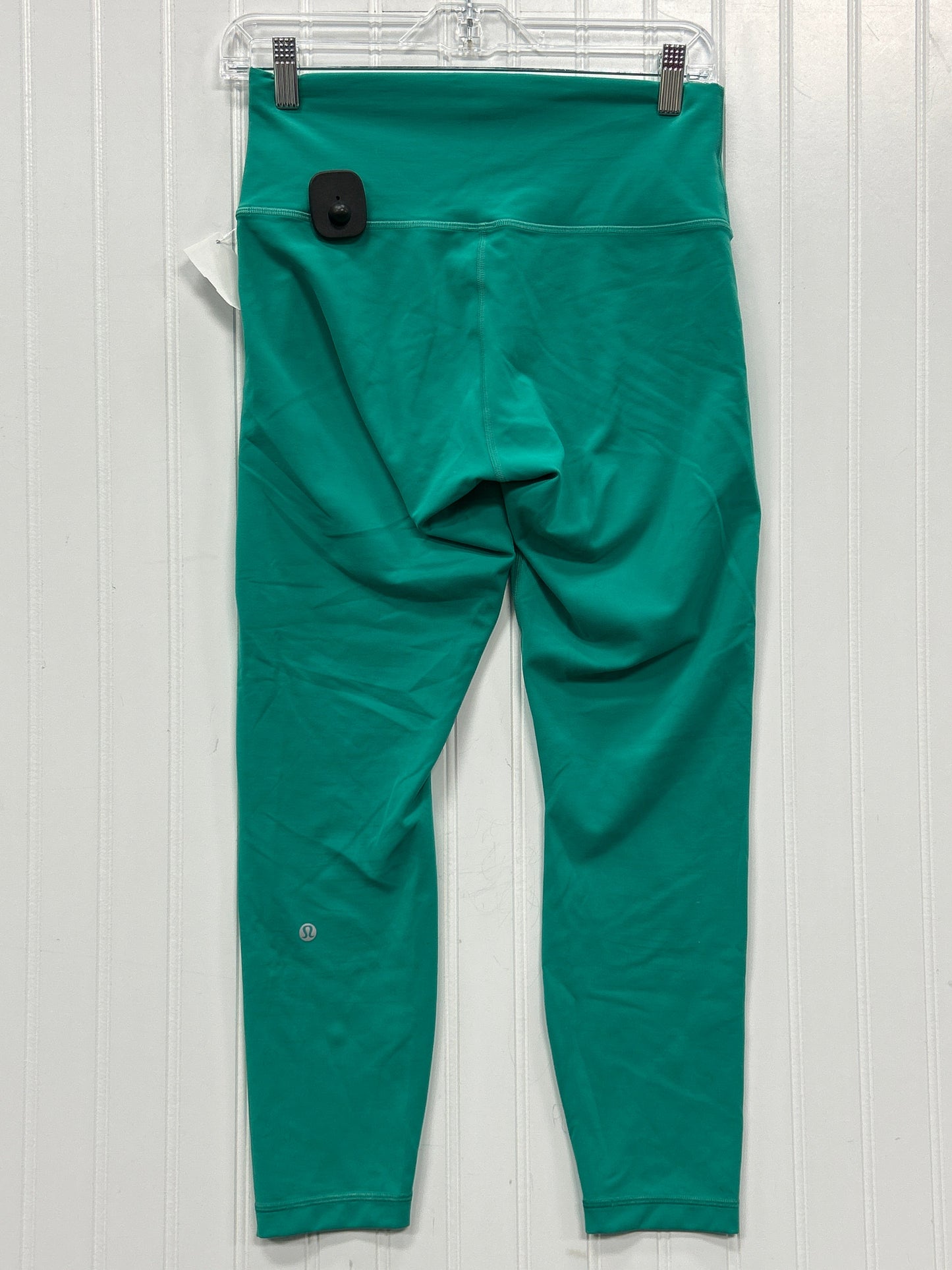 Athletic Leggings By Lululemon In Green, Size:10