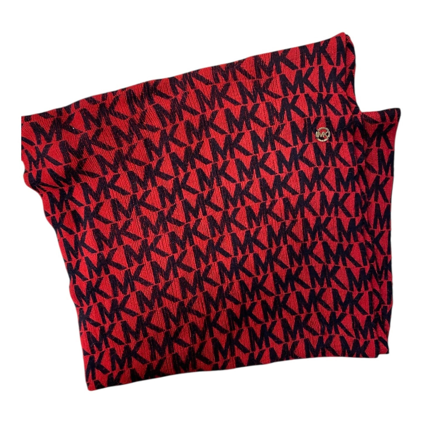 Scarf Infinity By Michael By Michael Kors In Black & Red