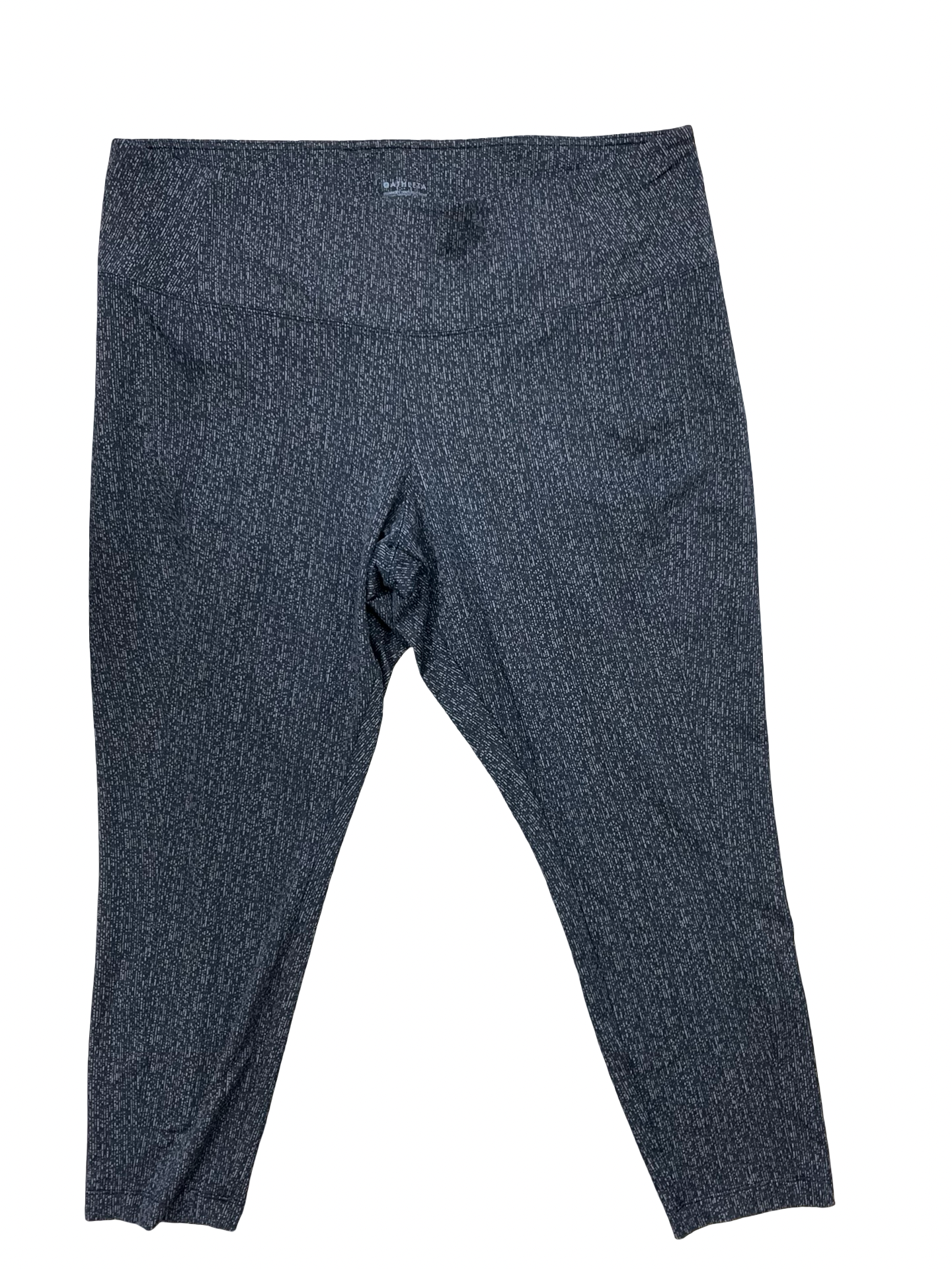 Athletic Leggings By Athleta In Black & Tan, Size:2X