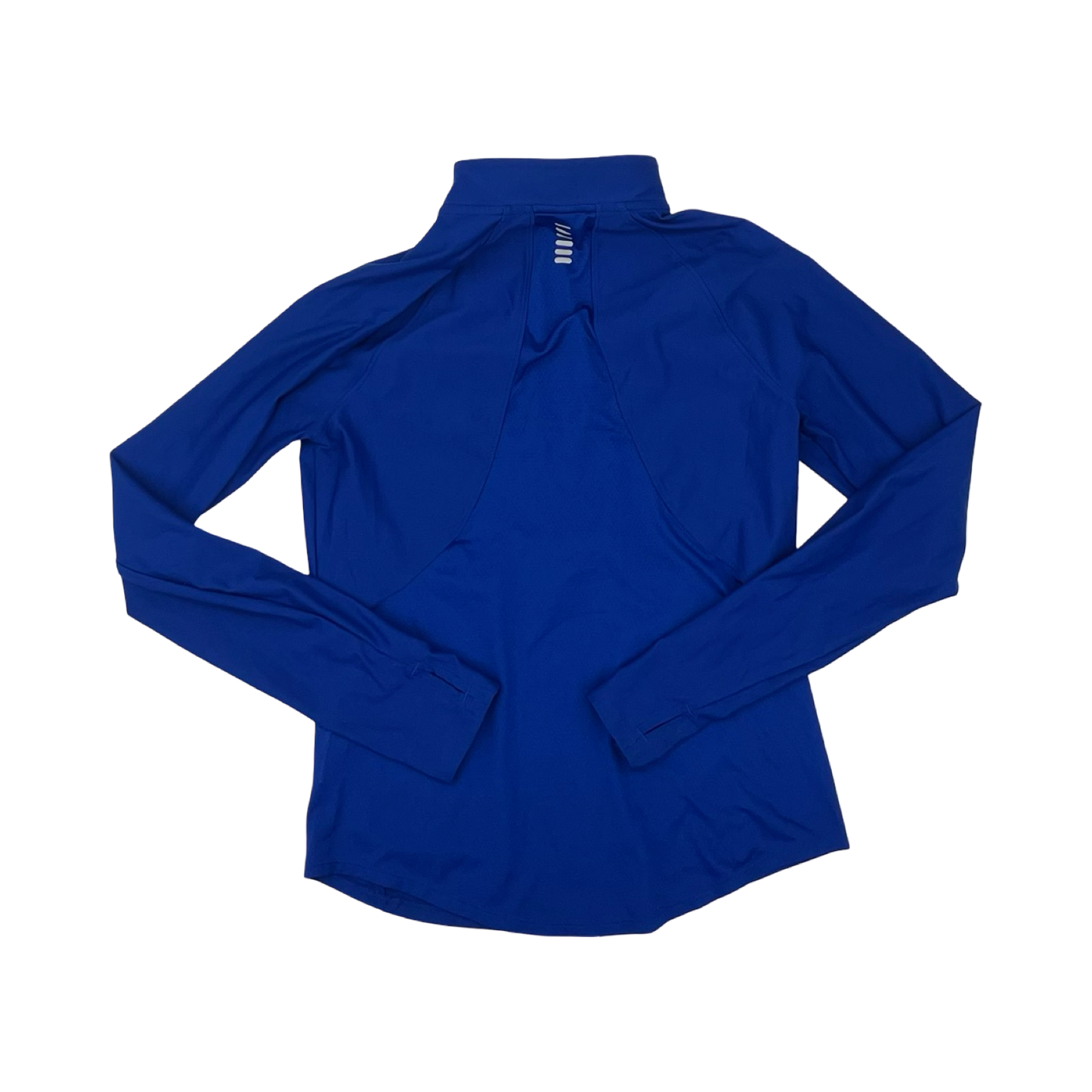 Athletic Top Ls Collar By Under Armour In Blue, Size:S