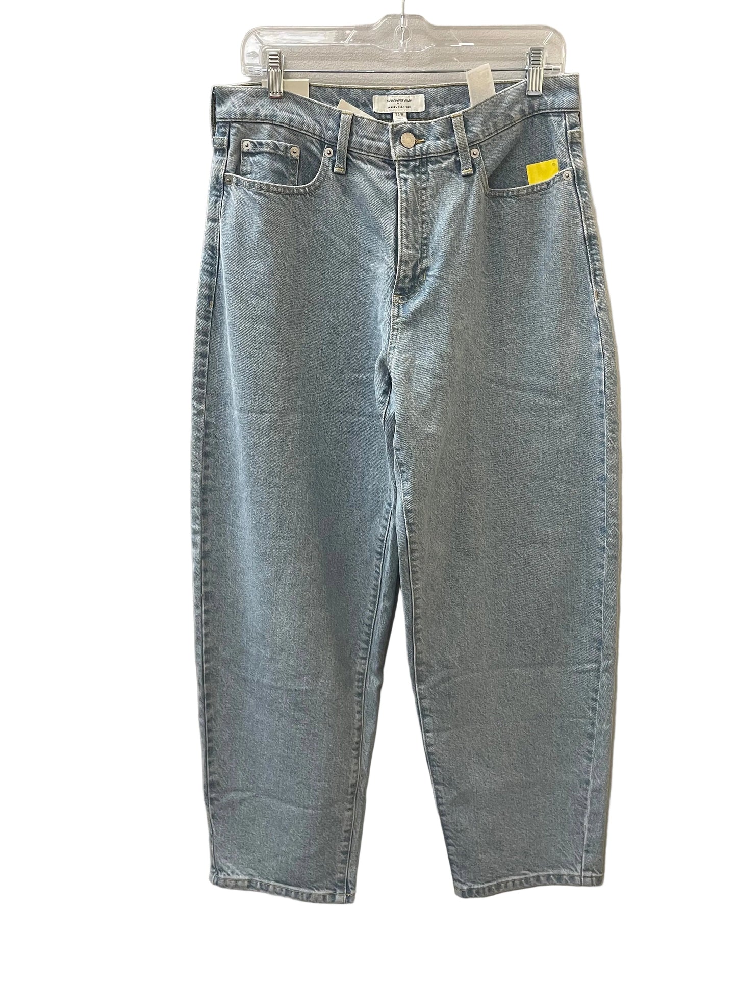 Jeans Straight By Banana Republic In Blue Denim, Size:8