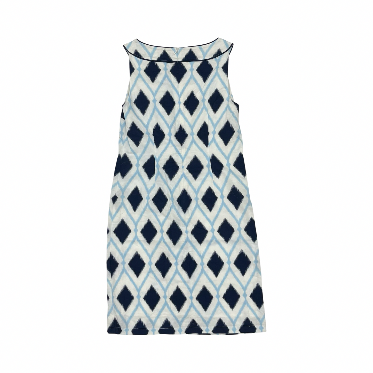 Dress Casual Short By Talbots In Blue & White, Size:8P