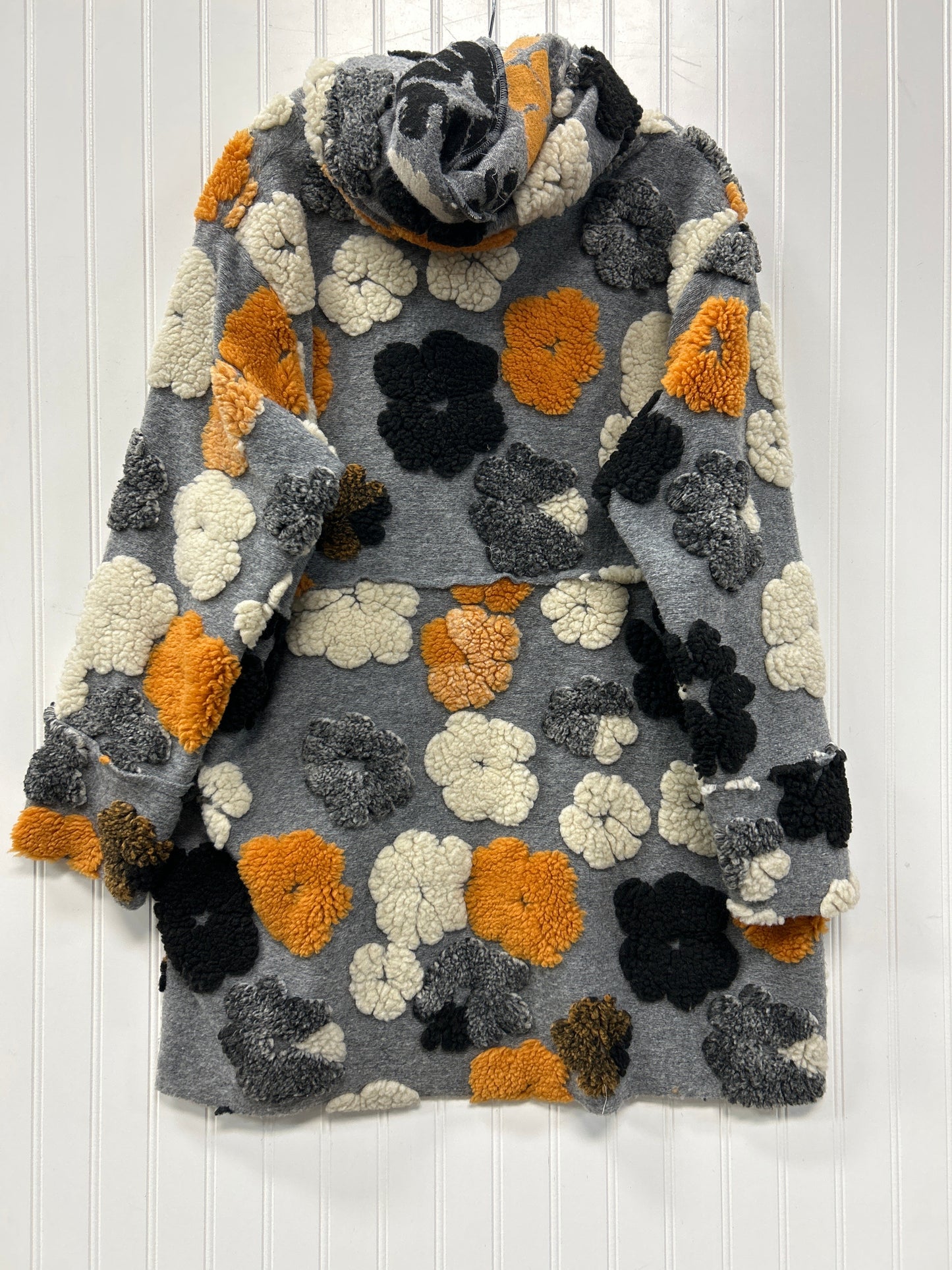 Sweater Cardigan By Davi & Dani In Grey, Size:M