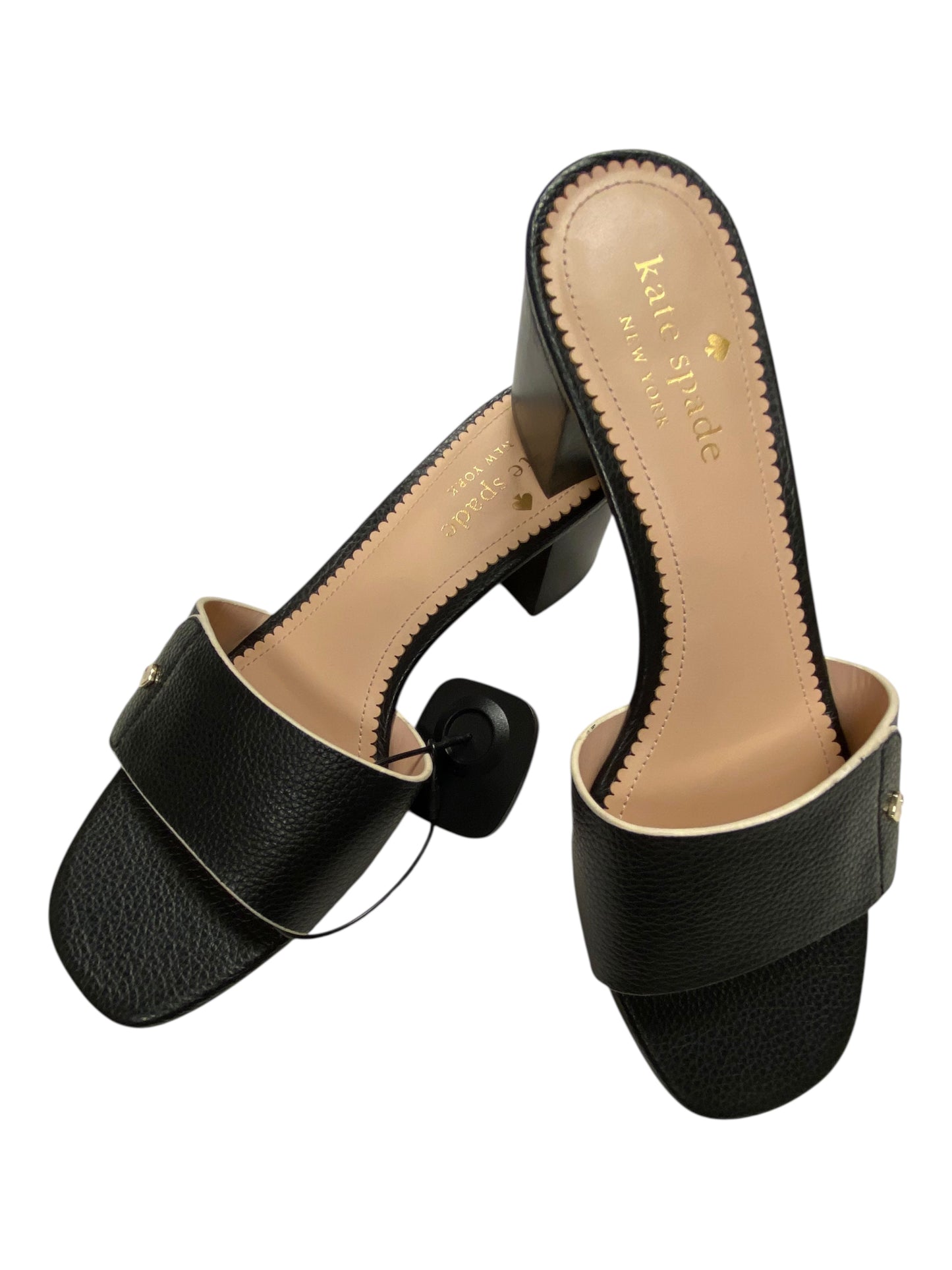 Sandals Designer By Kate Spade In Black, Size:6.5