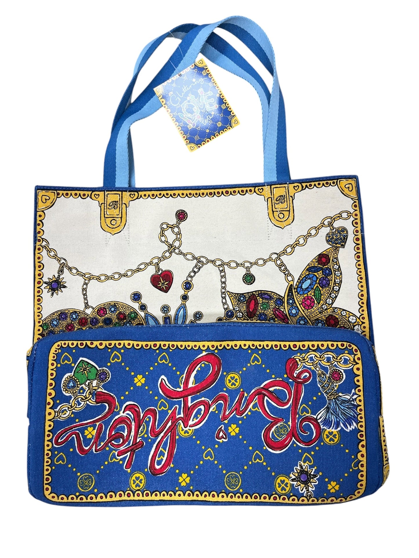Tote By Brighton In Blue, Size:Medium