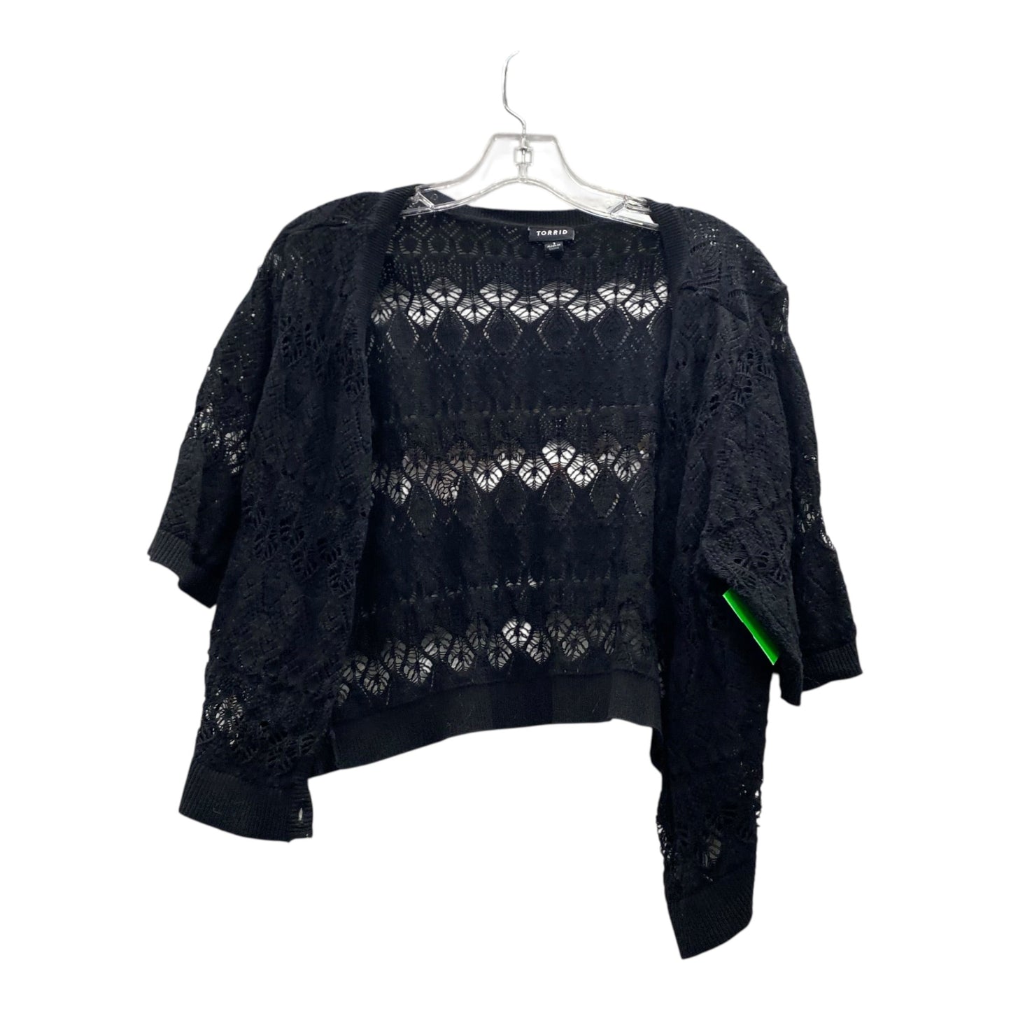 Cardigan By Torrid In Black, Size:1X