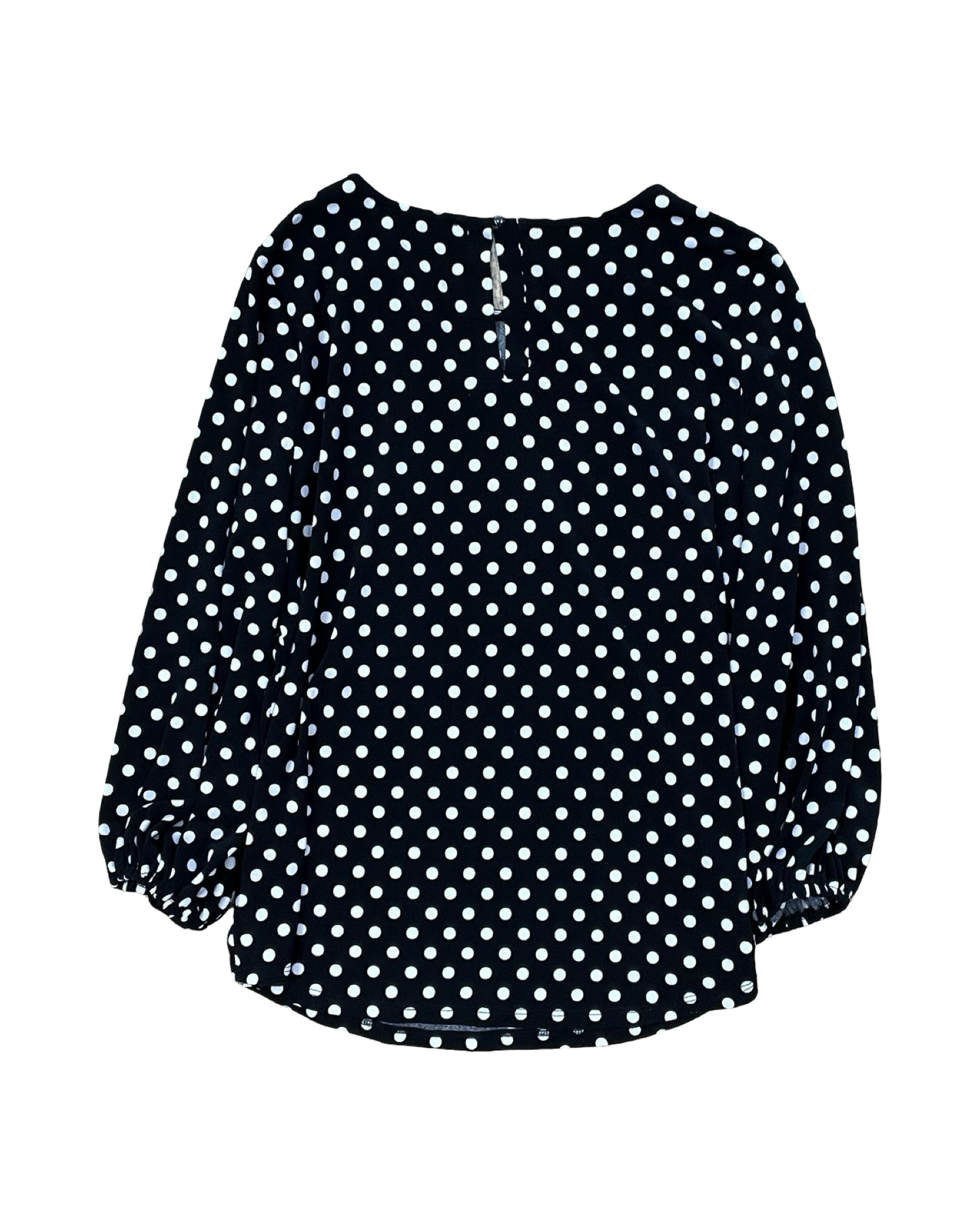 Top 3/4 Sleeve By Adrianna Papell In Black & White, Size:M